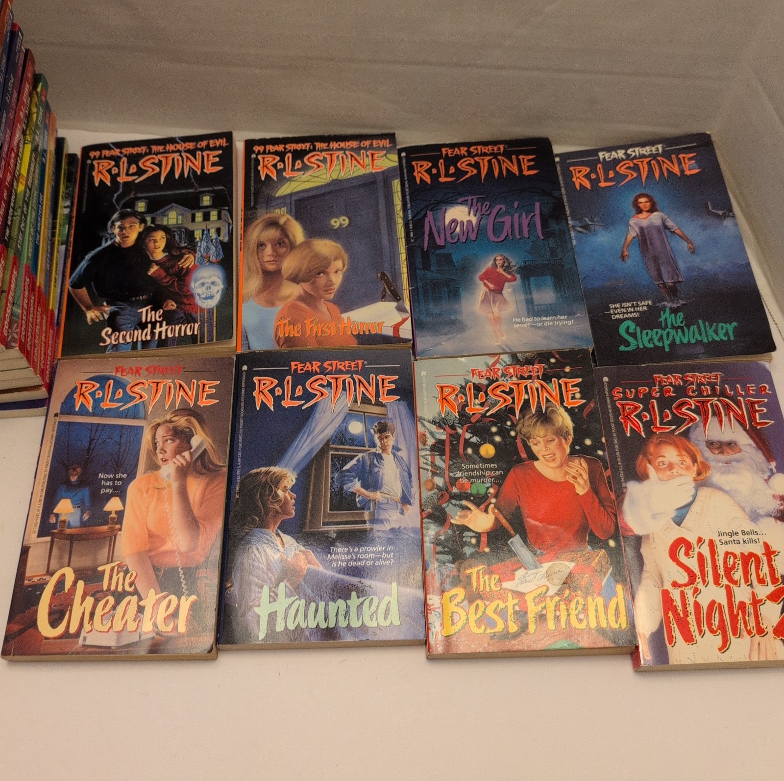 R.L. Stine Vintage Lot Of 29 Fear Street/Goosebumps/More Books 90s 2000s Horror