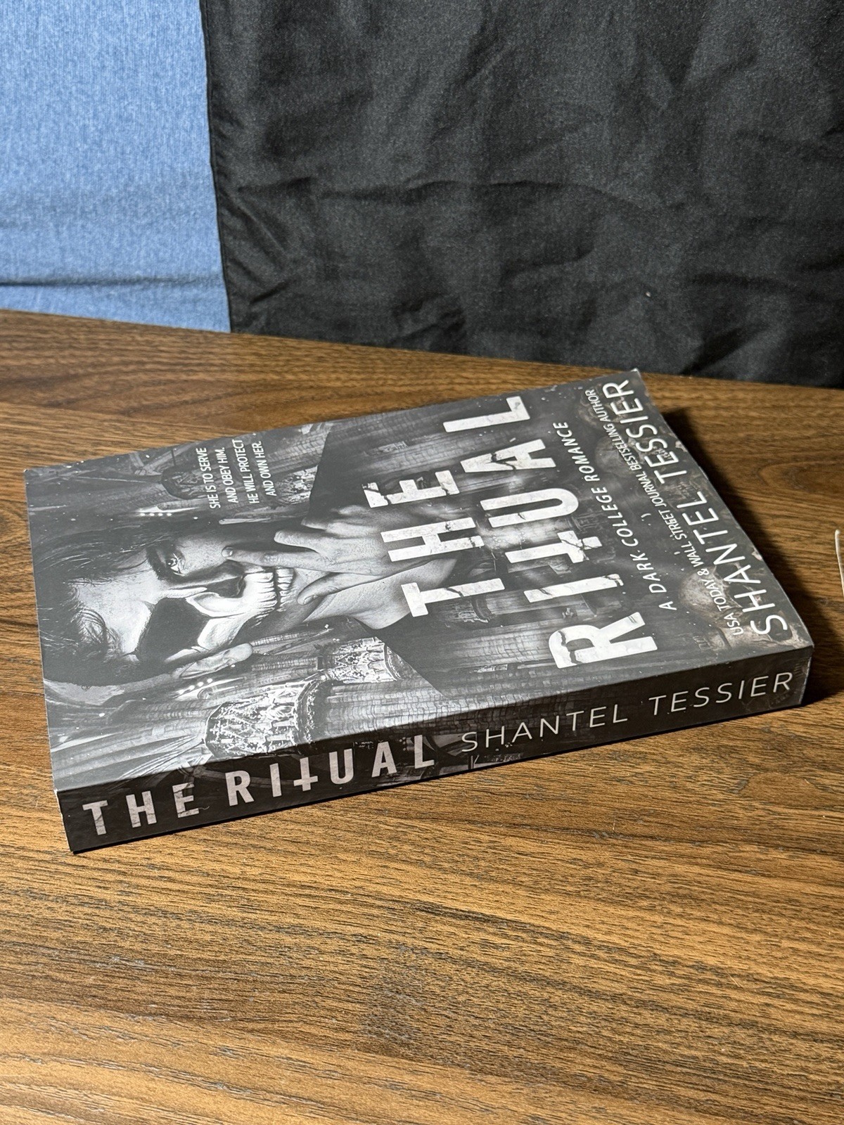 The Ritual Paperback Book by Shantel Tessier A Dark College Romance GUC