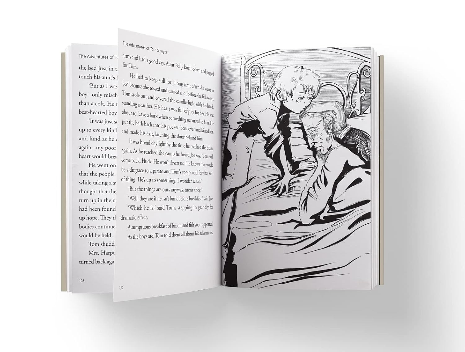 Adventures of Tom Sawyer : Illustrated Abridged Children Classic English Novel w