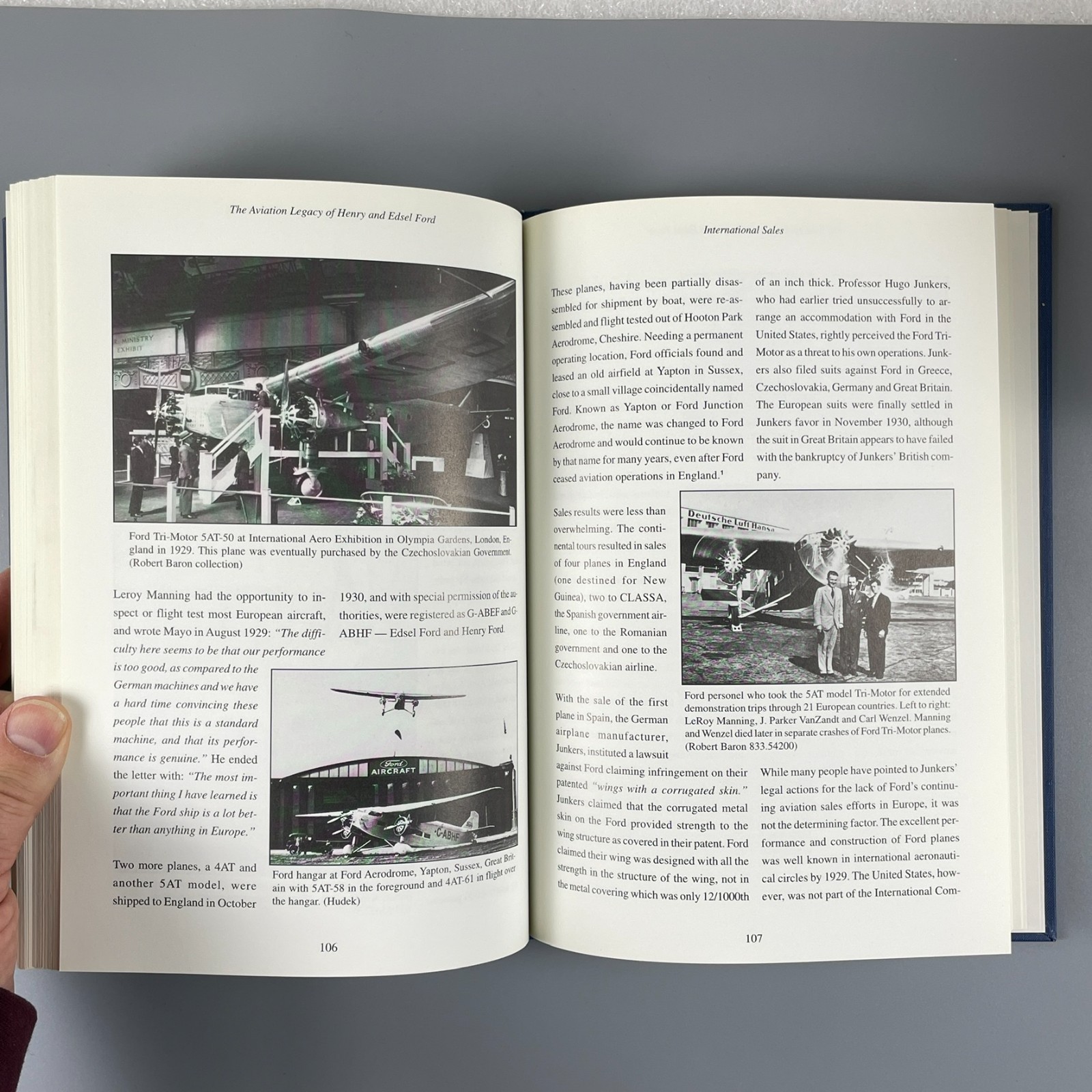 The Aviation Legacy of Henry & Edsel Ford by O’Callaghan SIGNED Edsel Ford II