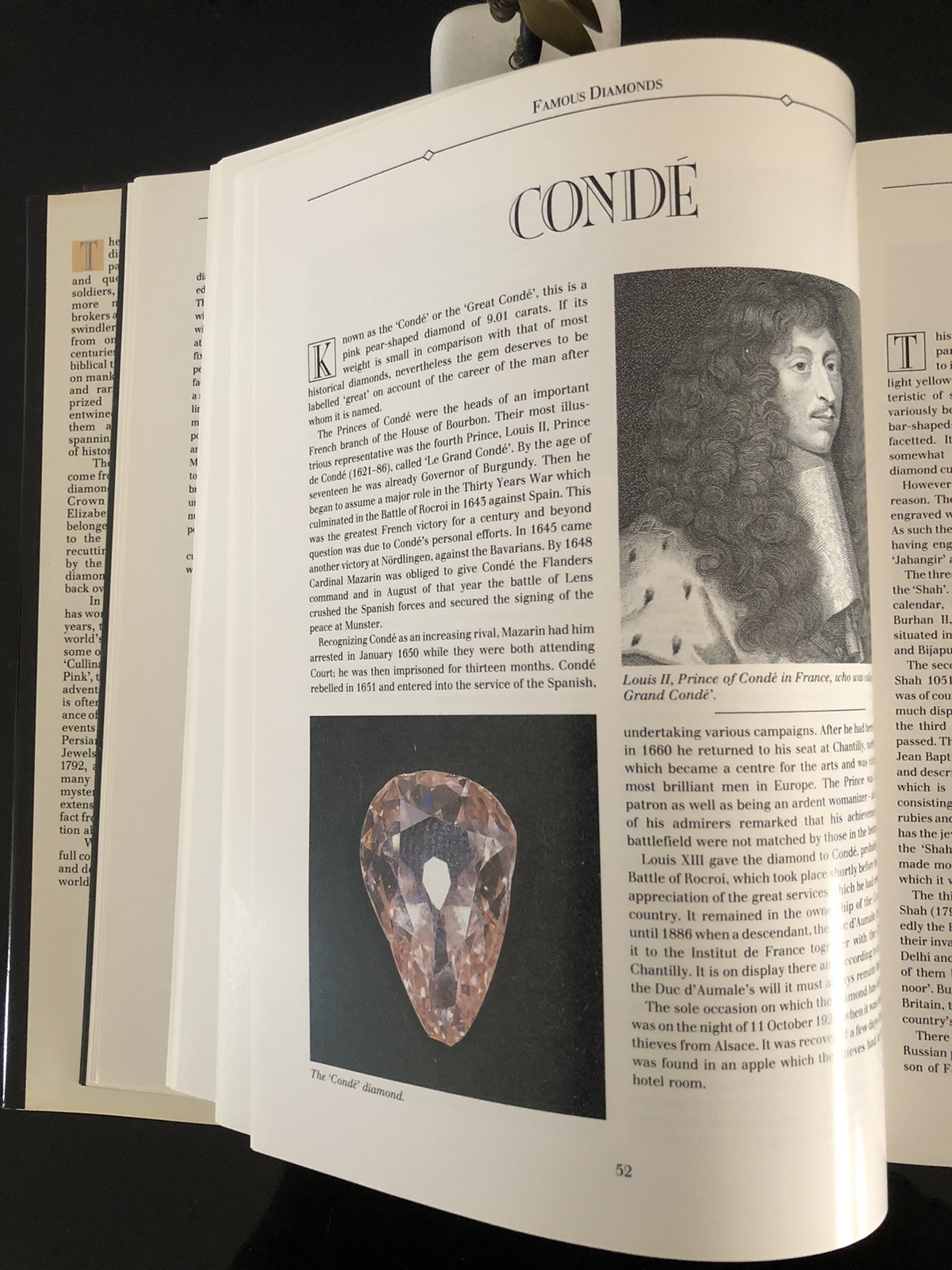 Famous Diamonds Ian Balfour Collins 1987 First Ed/F.Print H/C D/J L/N 💎