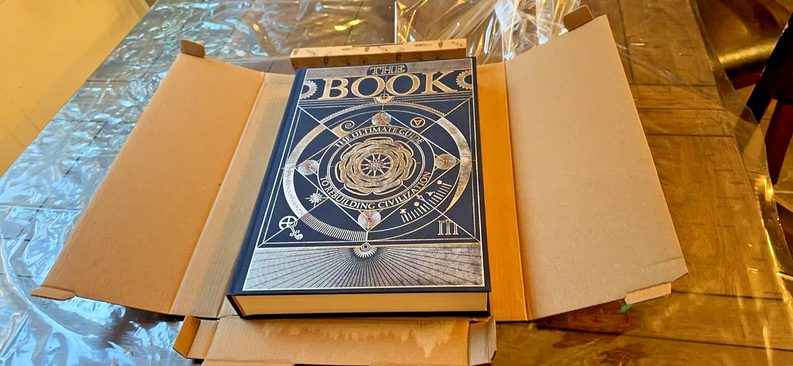 The Book. The Ultimate Guide to Rebuilding Civilization HARDCOVER SURVIVAL MUST