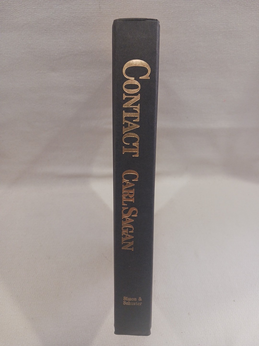 Contact Carl Sagan Movie Novelization Tie-In Book Club Edition DJ HARDCOVER VGC