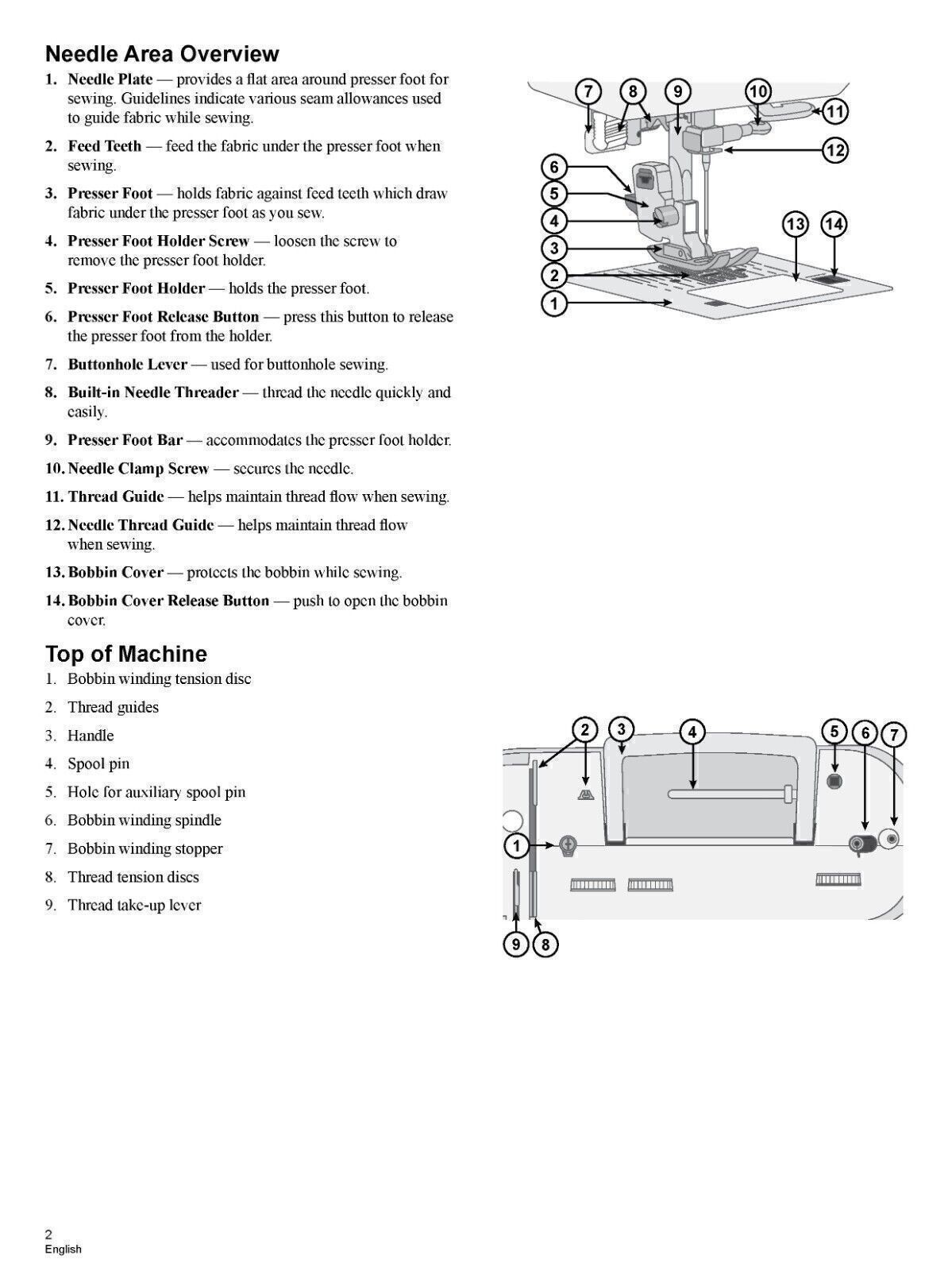 SINGER ME457 Sewing Machine User Manual Operation Guide [DURABLE LOOP BINDING]