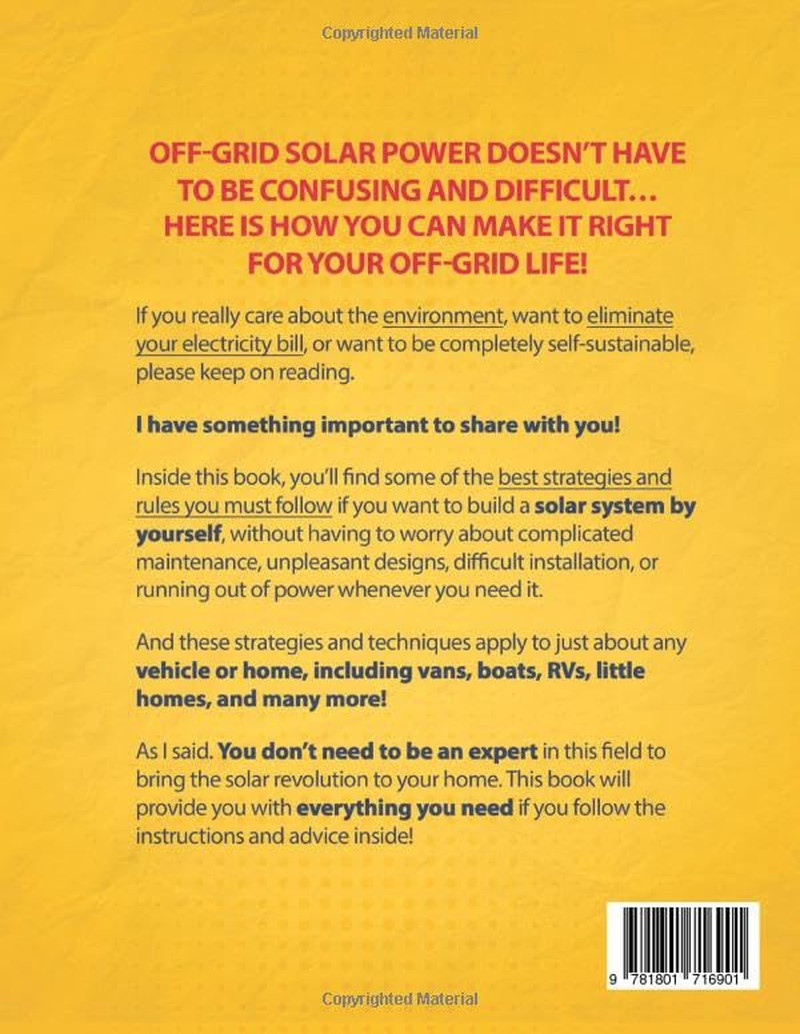 The DIY Off Grid Solar Power Bible: [10 in 1] The Most Complete and Updated Guid