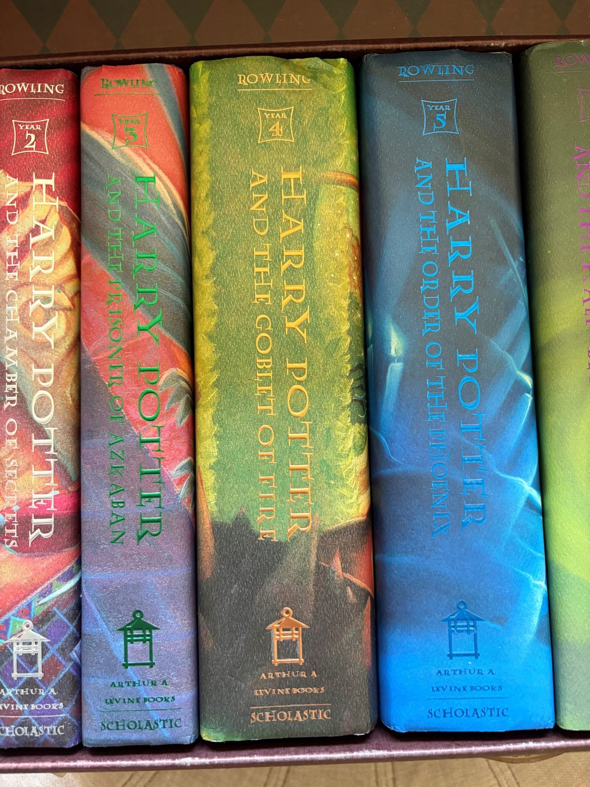 Harry Potter Boxed Set Hardcover Books 1-7 in Trunk Chest Limited Edition