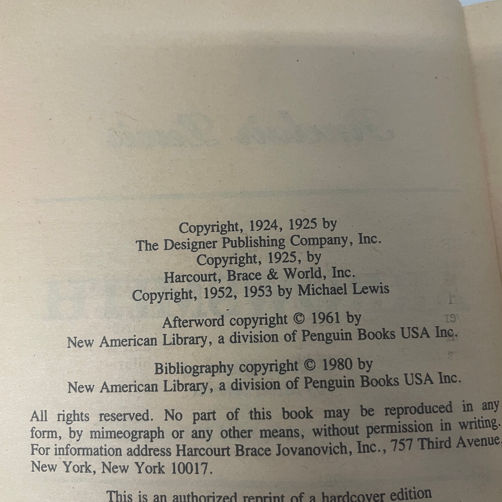Arrowsmith Medical Drama Paperback Book by Sinclair Lewis from Signet 1980