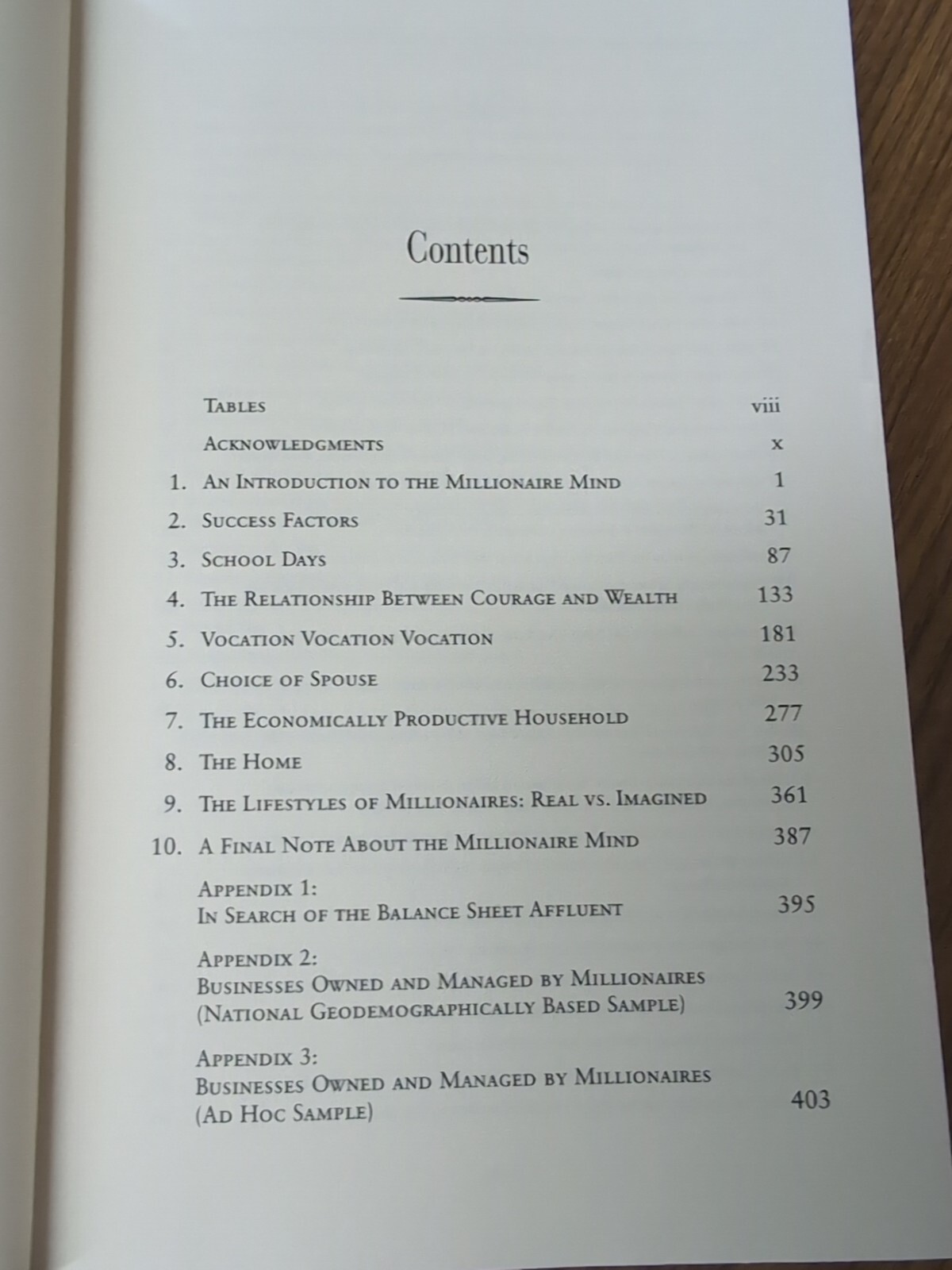 The Millionaire Mind By Thomas J. Stanley Hardcover, 2000
