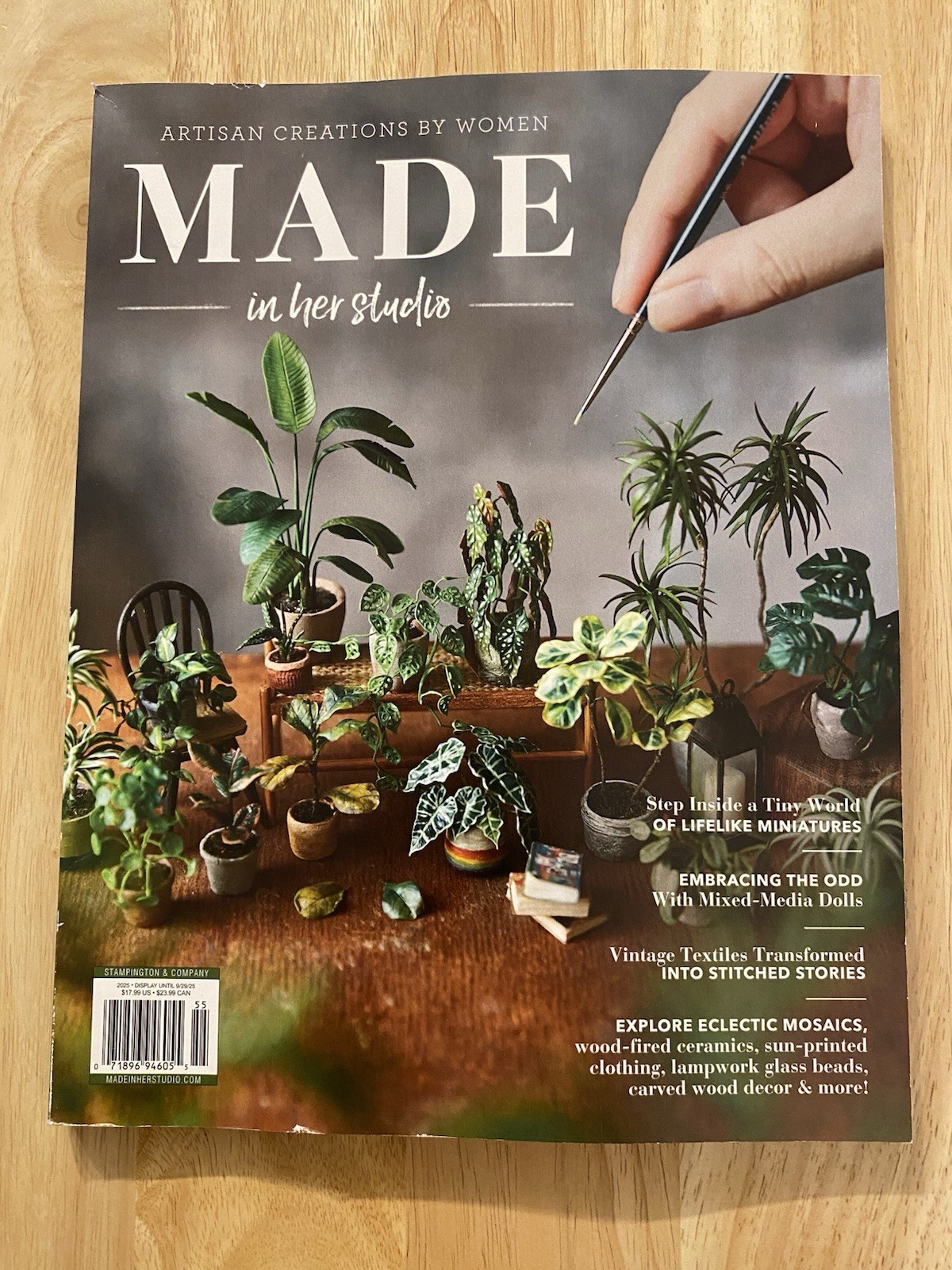 Made In Her Studio Magazine Book Zine Craft Art How To Create #1 2025 US SELLER