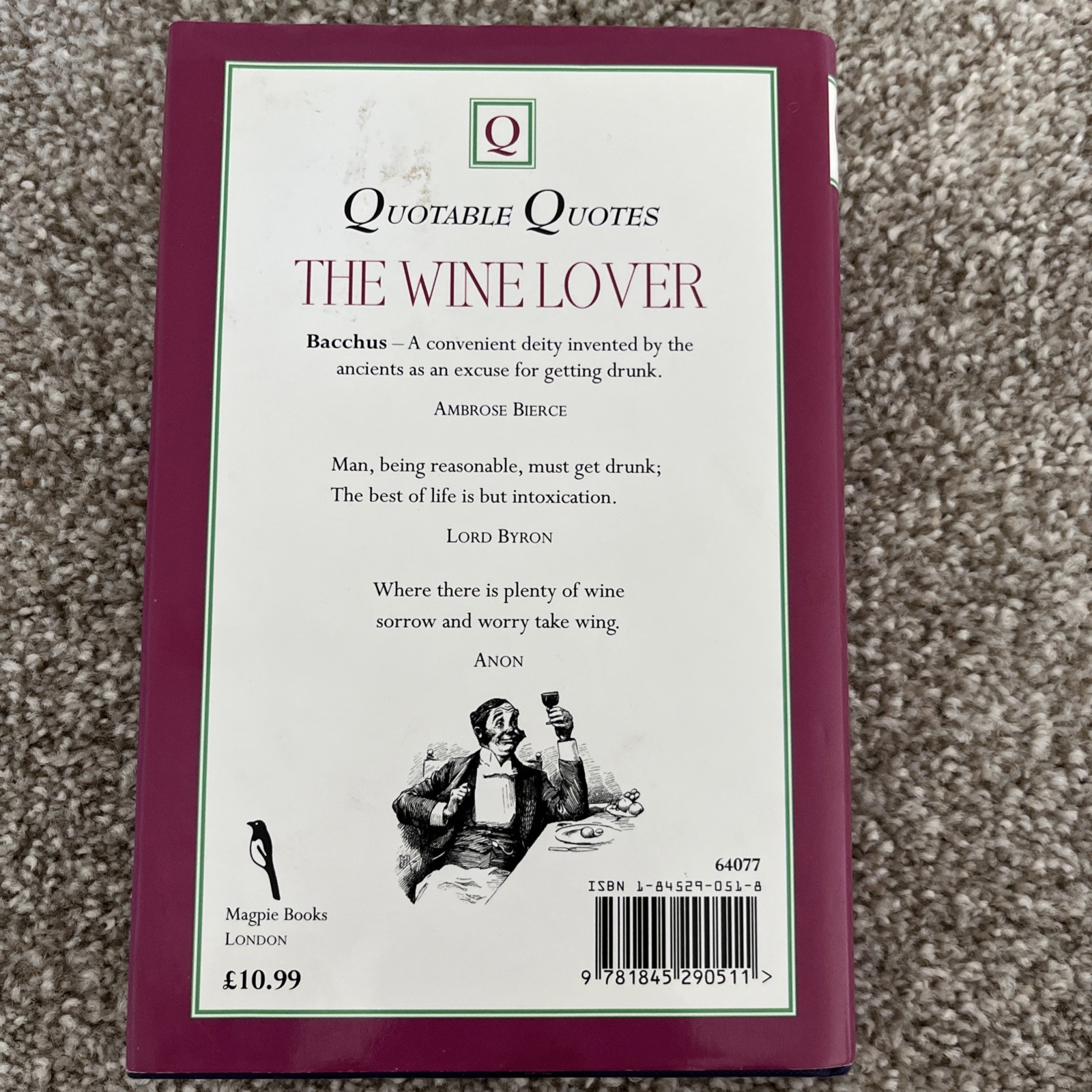 The Winelover (Quotable Quotes) By See Title