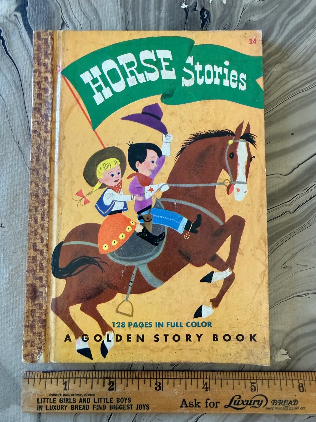 HORSE STORIES 1950 A GOLDEN BOOK 128 PAGES HARDCOVER
