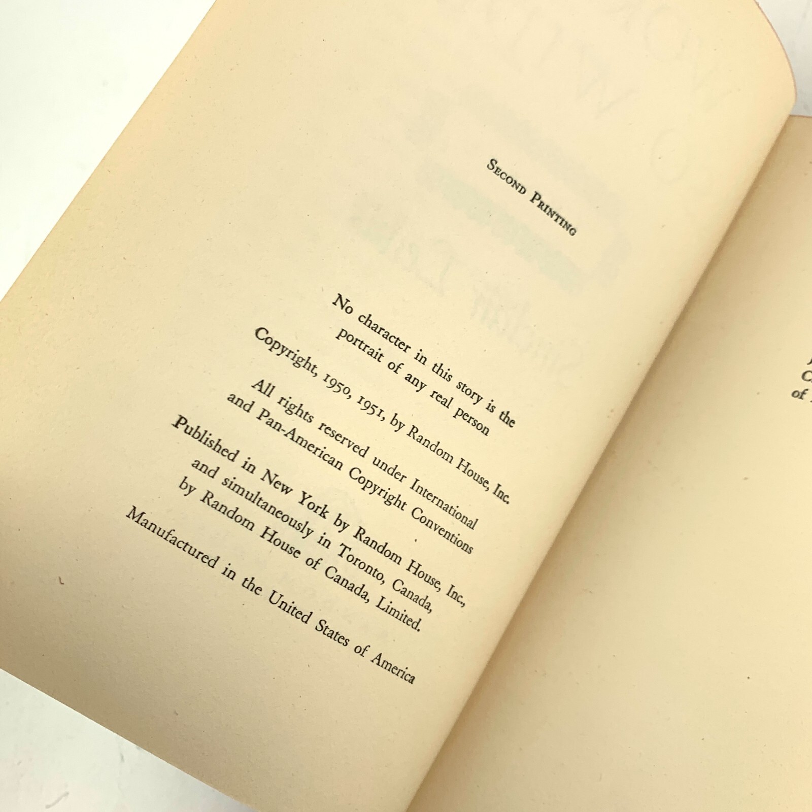 1951 Sinclair Lewis World So Wide Hardcover Vintage Book No DC