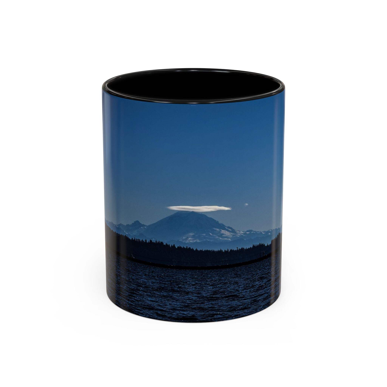 Scenic Mountain Accent Coffee Mug – 11oz & 15oz – Perfect Gift for Nature Lovers