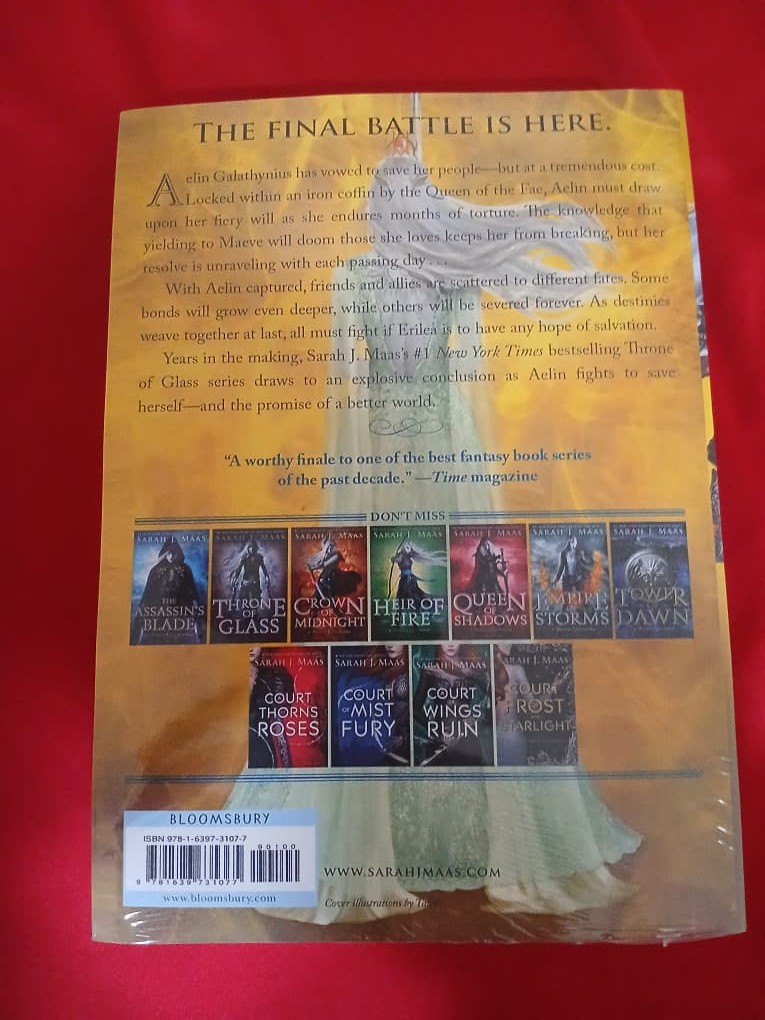 Throne Of Glass 8 Book Set By Sarah J Maas (Paperback English Book Soft Cover)