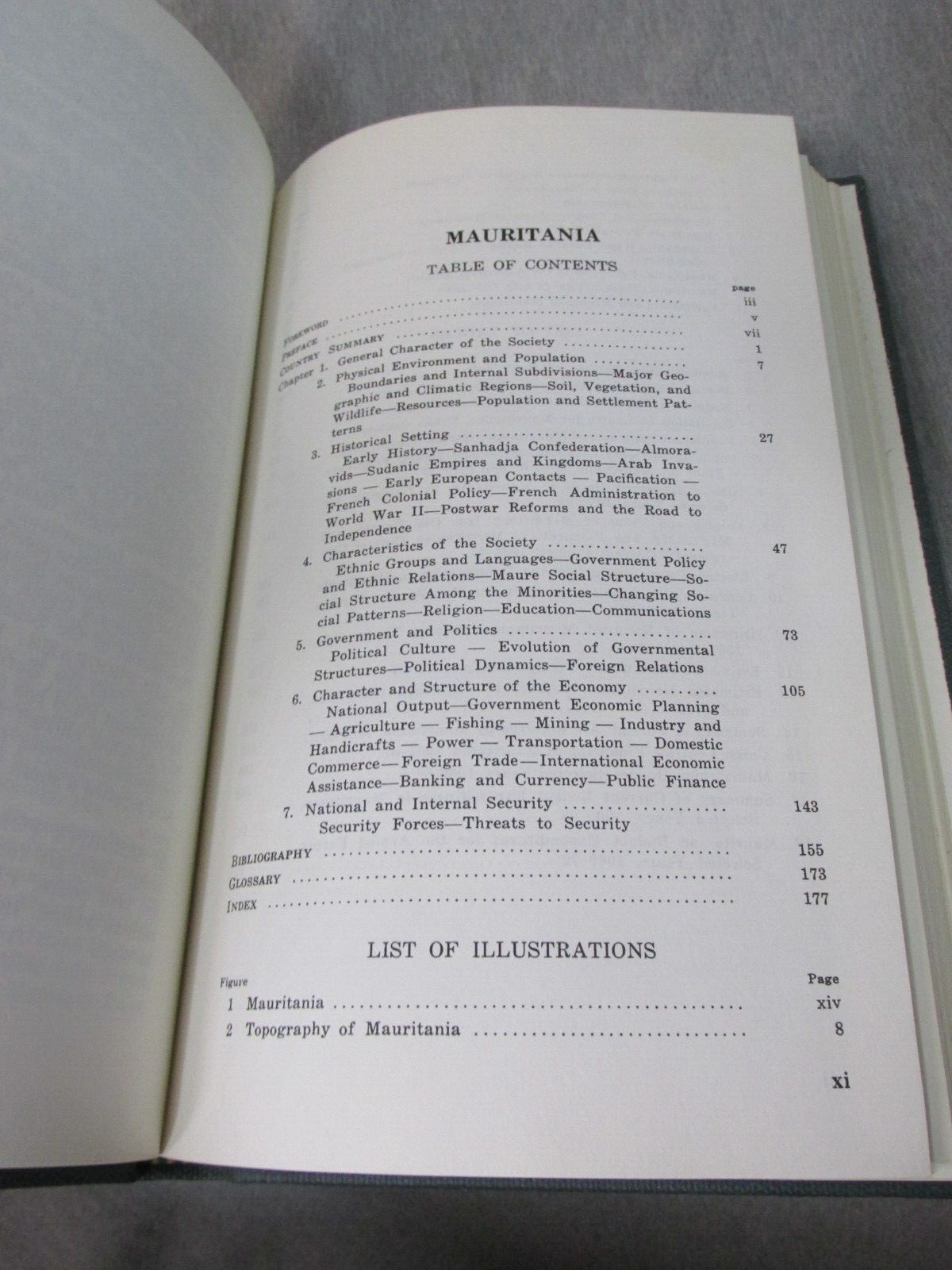 AREA HANDBOOK FOR MAURITANIA 1972 DA PAM 550-161 Hardback