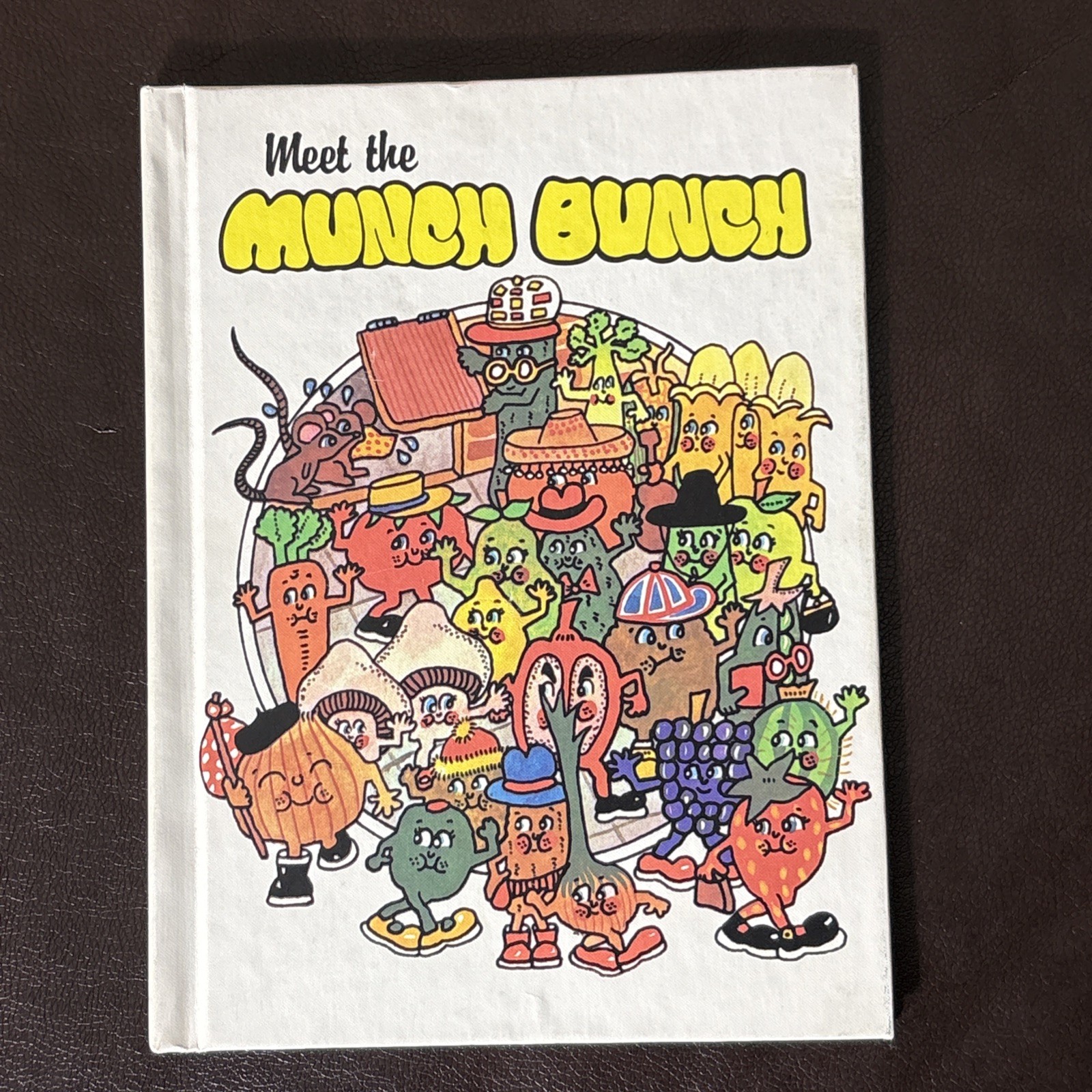Vintage Meet the Munch Bunch HB 1981 Giles Reed – Vegetable Stories