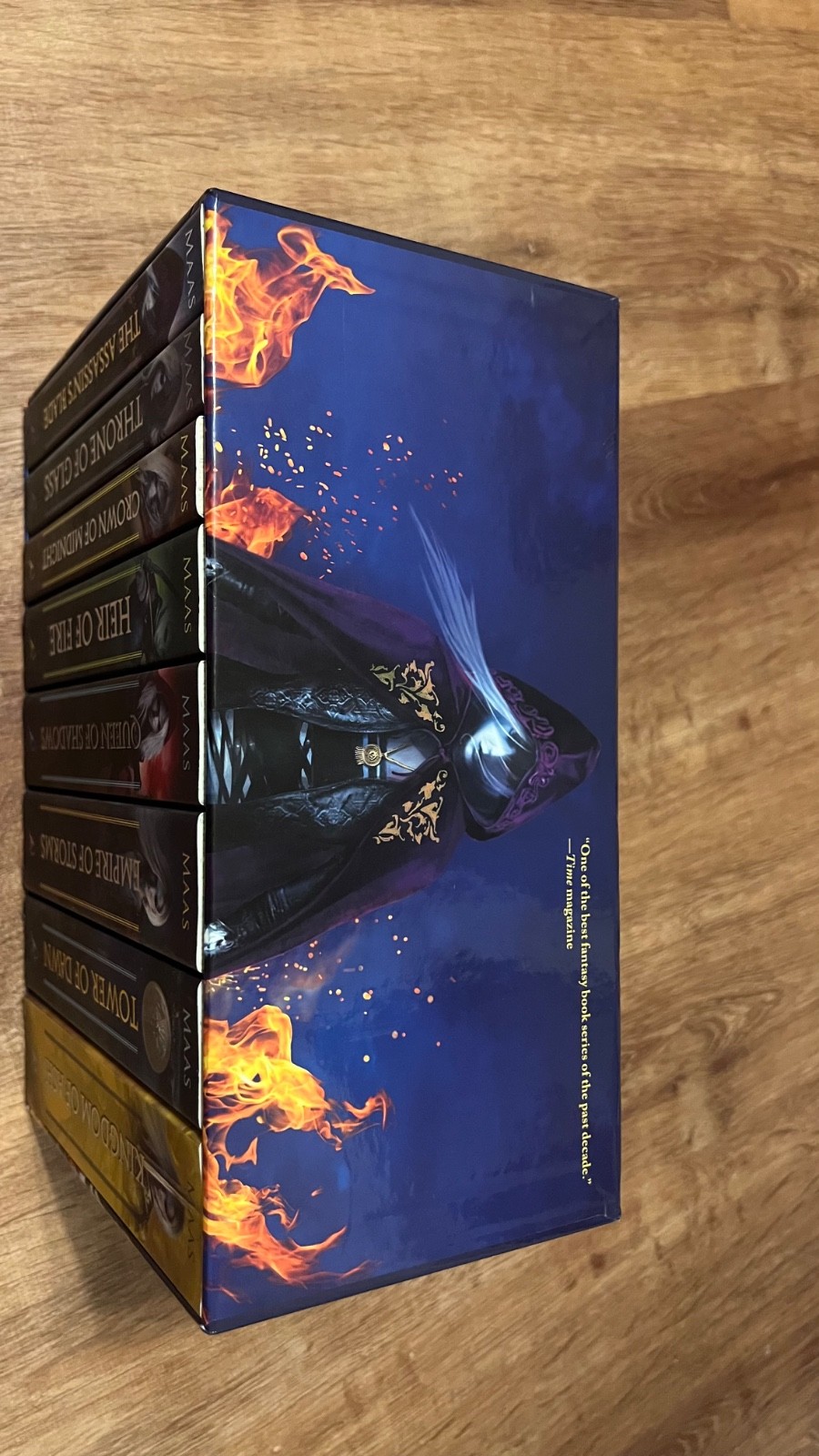 Throne of Glass Series – Sarah J. Maas Paperback Original Cover Box Set W/Poster