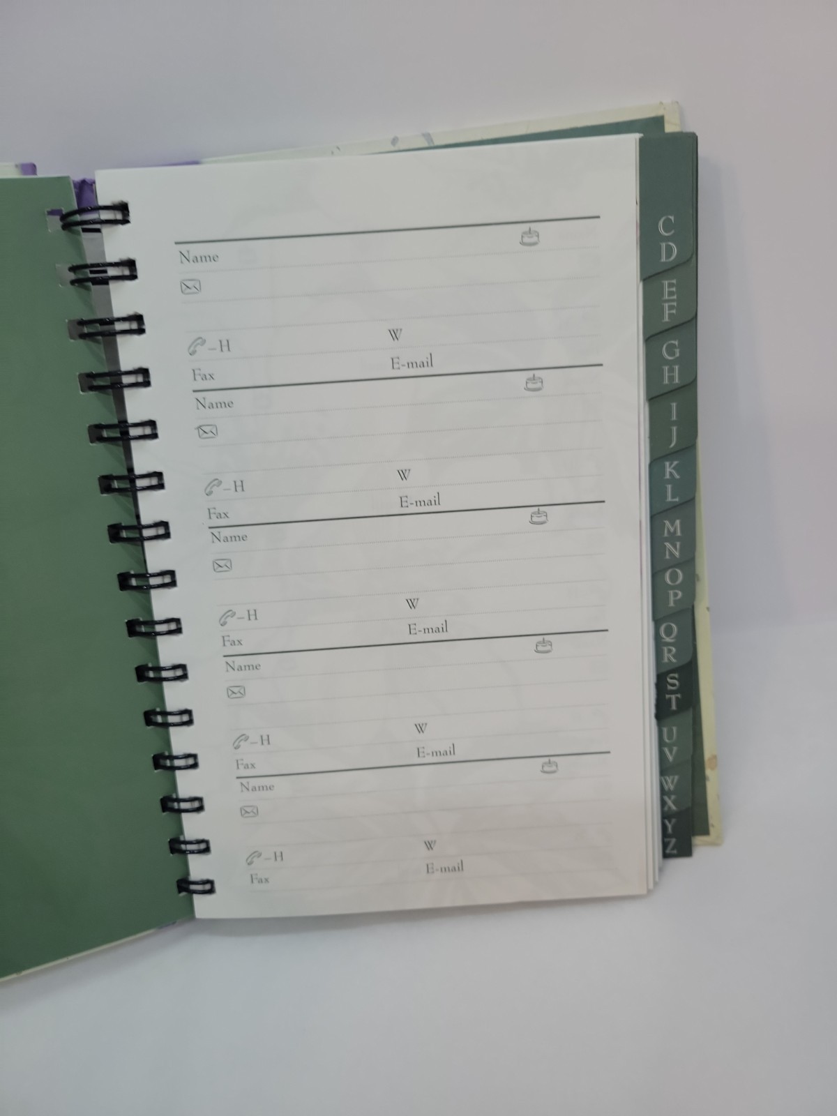 Tender Hearts Address Book: 6 X8 Inches – Hardcover By Dixon, Virginia Pre-owned