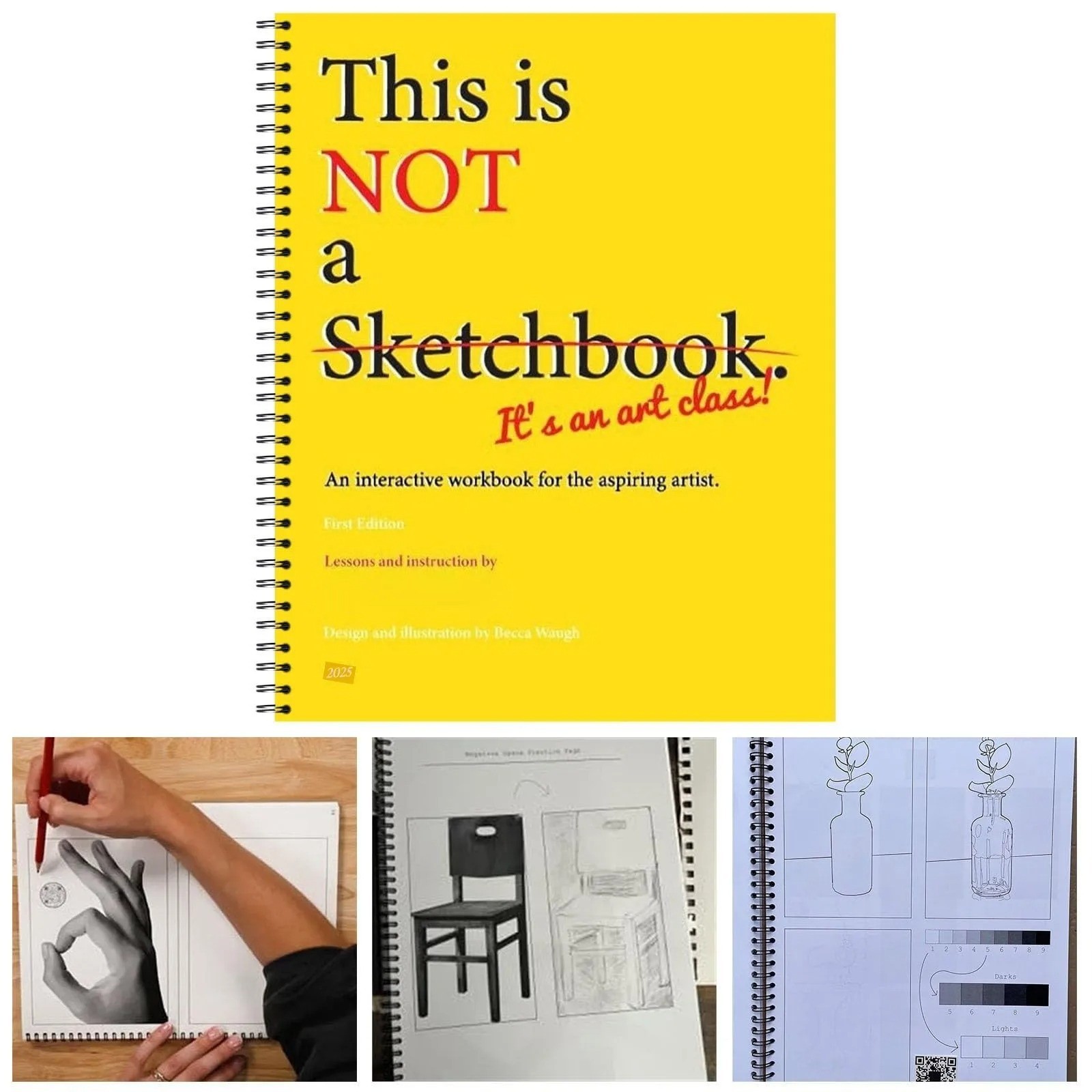 This is Not a Sketchbook Cross-Border Bestseller Interactive Drawing & Coloring