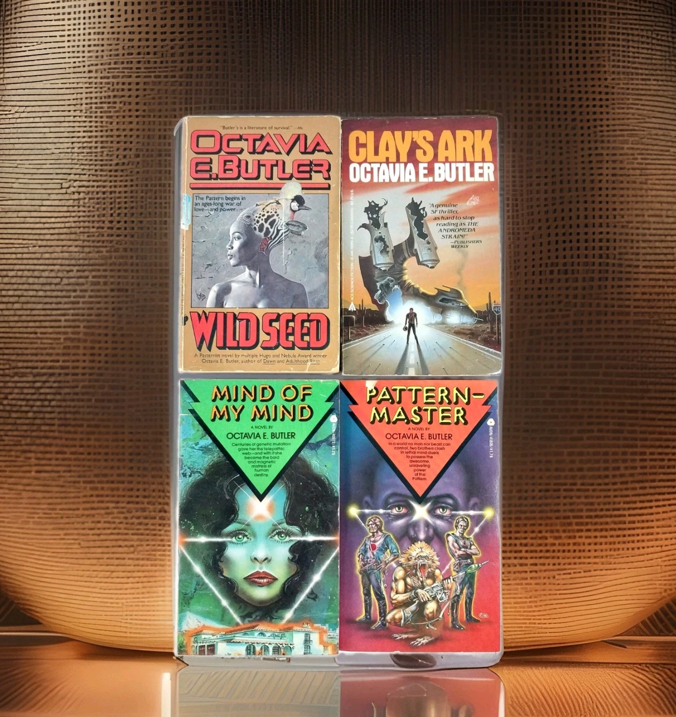 OCTAVIA BUTLER☆ The Patternist Series~Vintage Paperback Lot of 4 First Printing