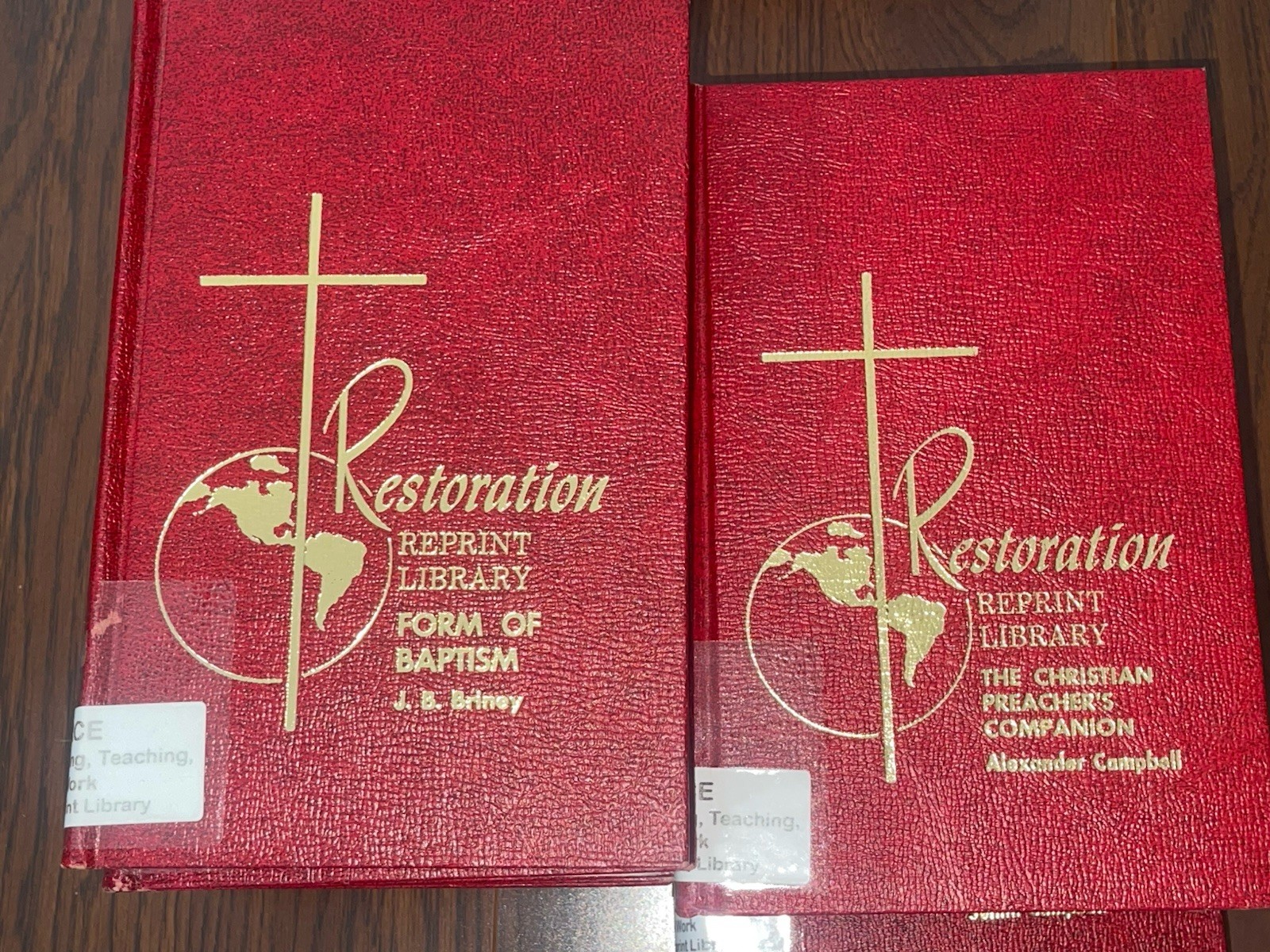 Restoration Reprint Library lot of 20 books religious Theology, Bible ￼￼