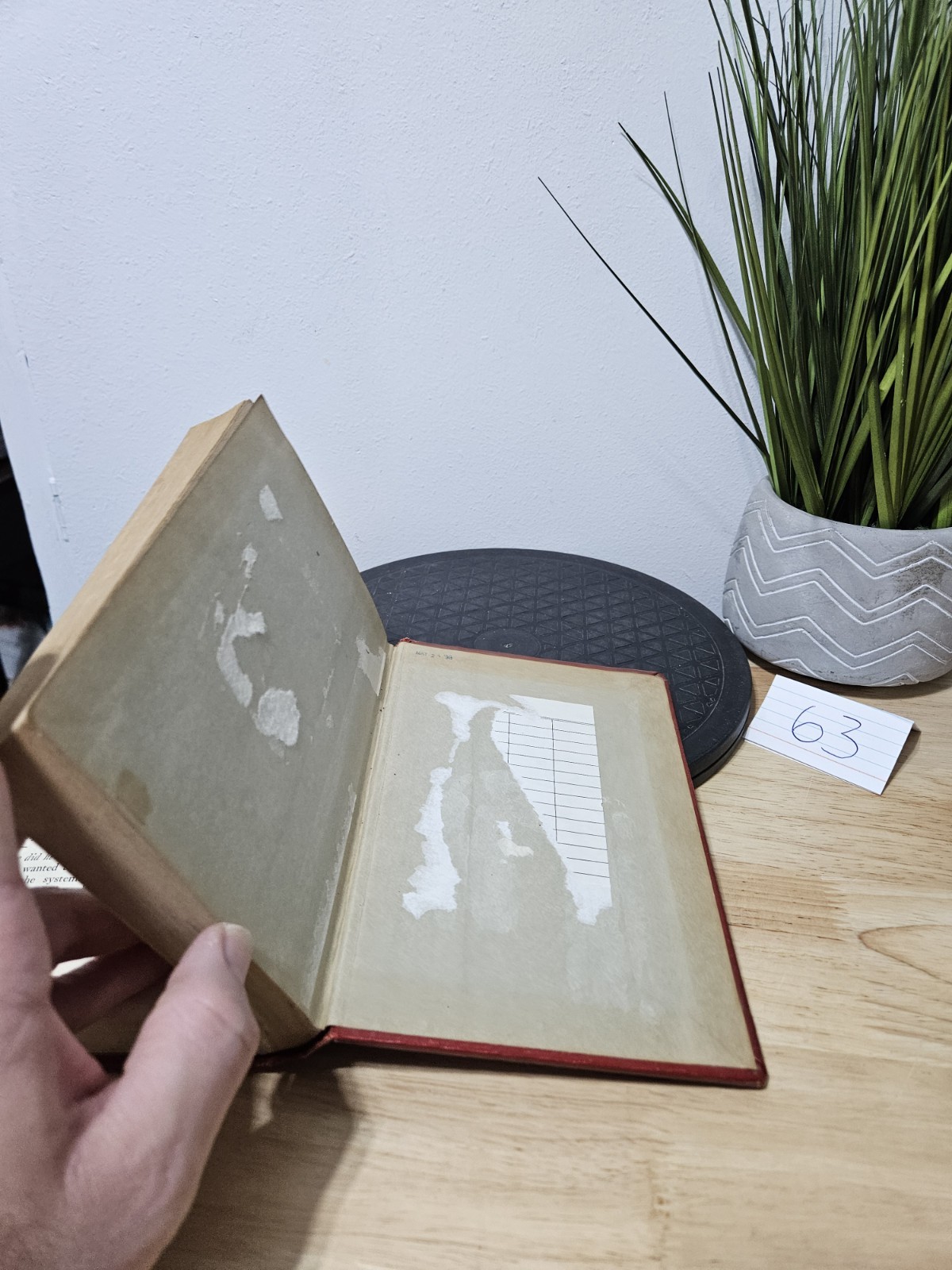 Work Of Art By Sinclair Lewis – Hardcover Ex Library