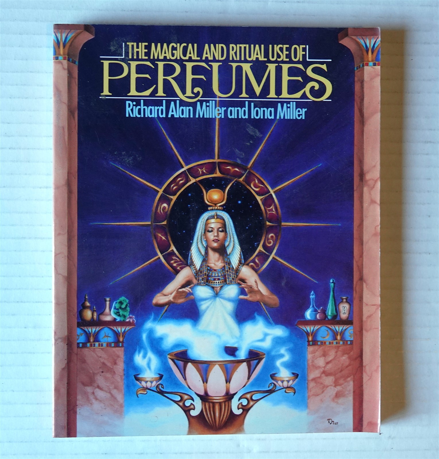 The Magical and Ritual Use of Perfumes by Miller. 1990 1st ed VG+ (occult magic)