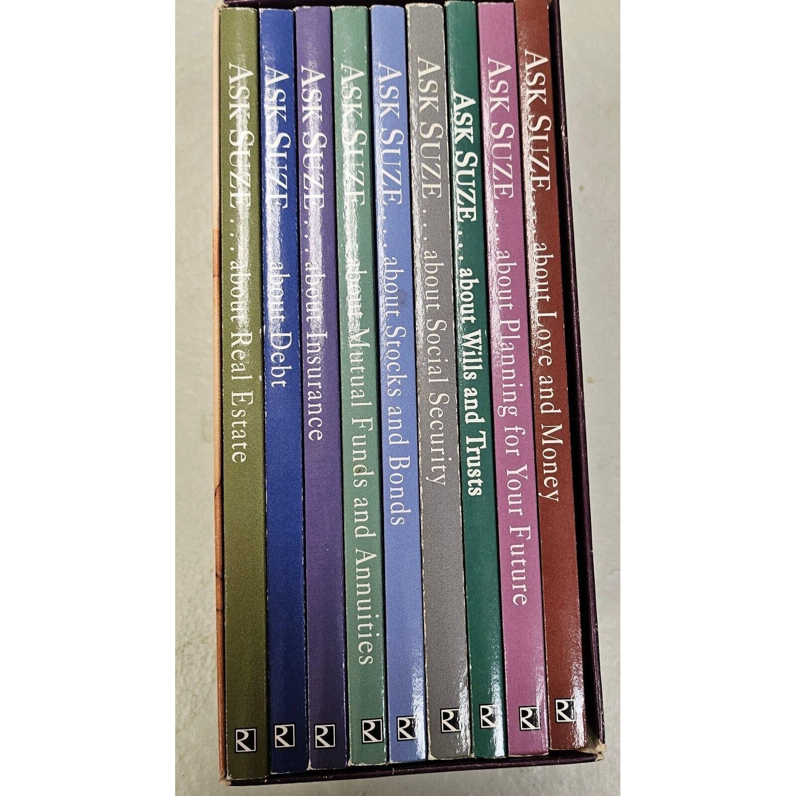 The Ask Suze Orman Financial Library Boxed Set 9 Paperback Books Finance