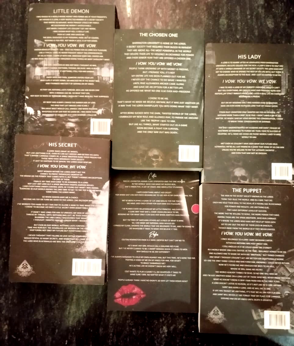 Ritual 6 book Set by Shantel Tessier Paperback Brand New Free Shipping USA