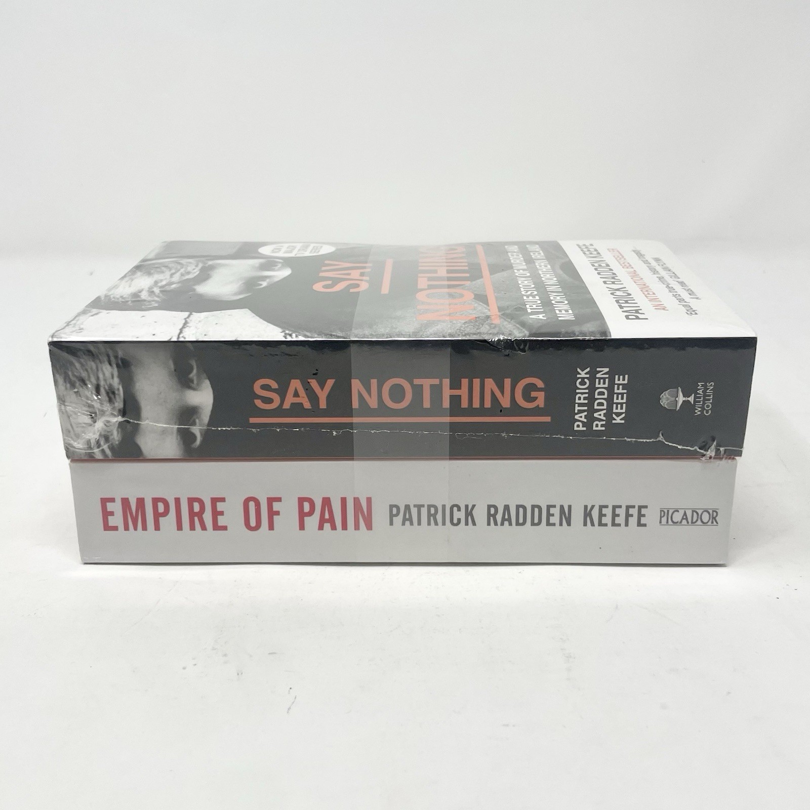 PATRICK RADDEN KEEFE 2 BOOKS COLLECTION SET (SAY NOTHING/EMPIRE OF PAIN) SEALED