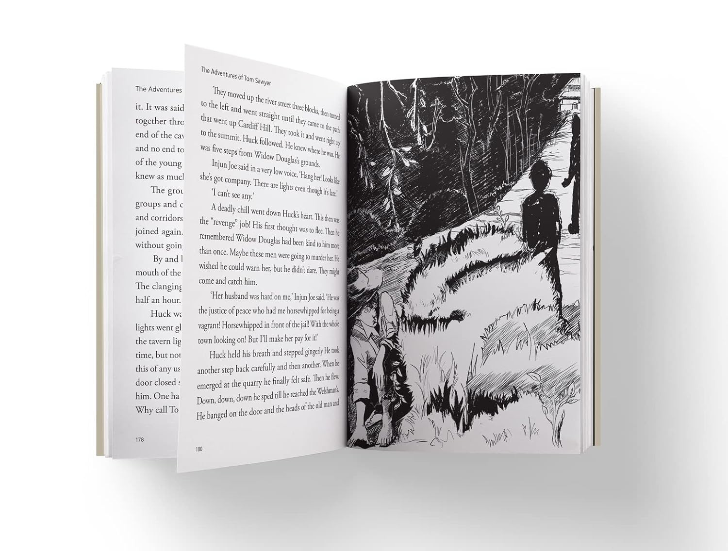 Adventures of Tom Sawyer : Illustrated Abridged Children Classic English Novel w
