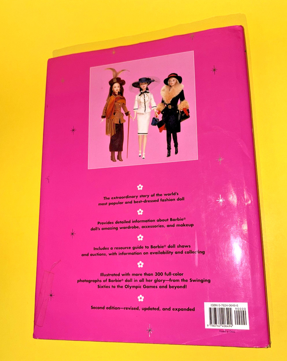 Lot of 3 Hardcover Barbie Books 1998, 1999, 2009