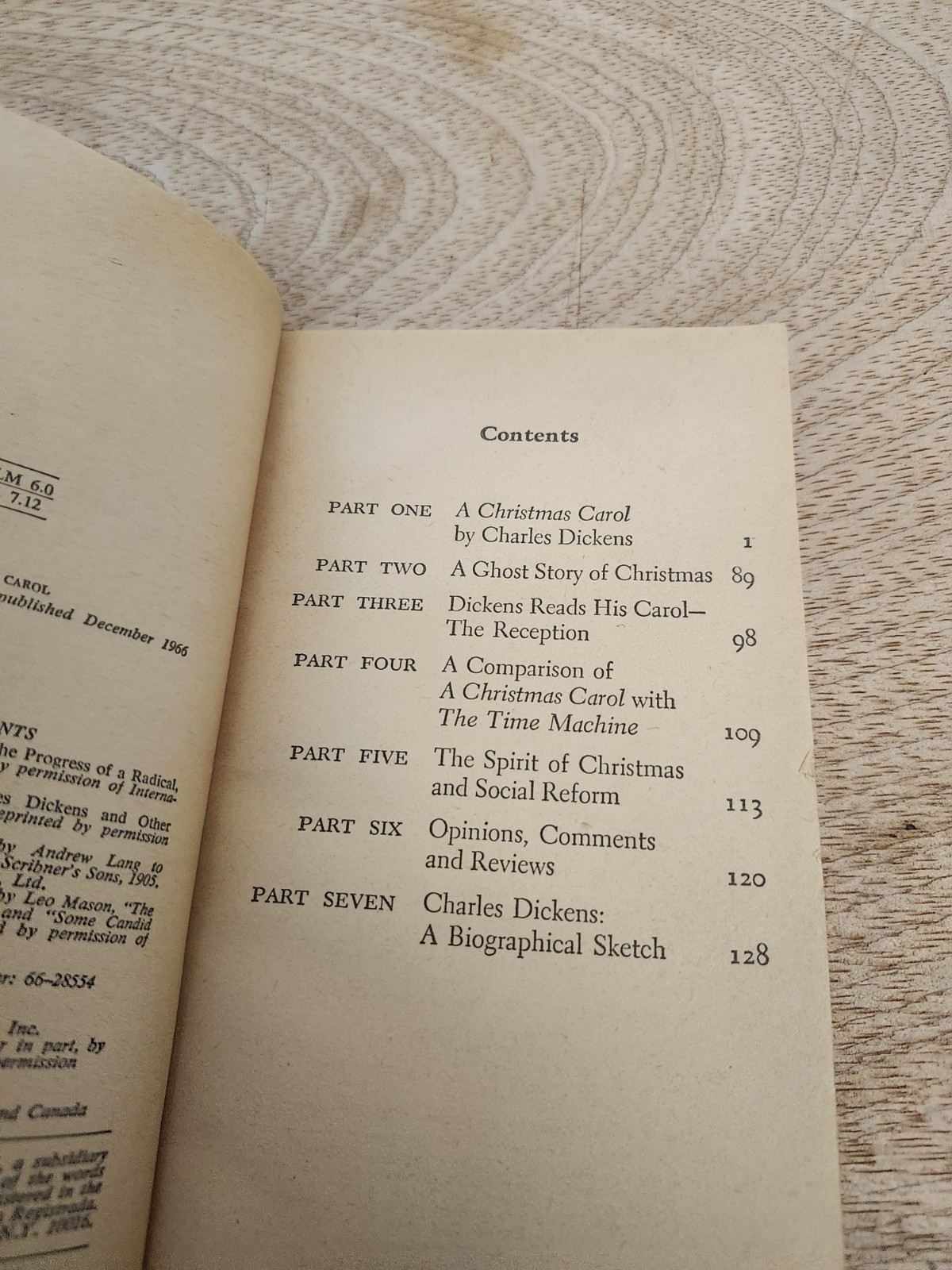 “A Christmas Carol” by Charles Dickens 1966 Bantam Pathfinder Edition Paperback