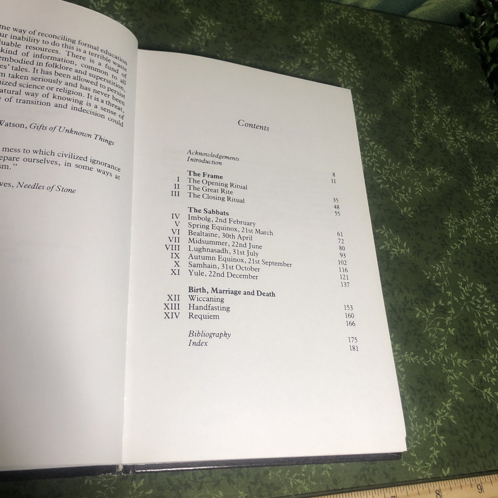 EIGHT SABBATS FOR WITCHES ~ JANET/STEWART FARRAR *Very Good” 1981 HC Occult Book