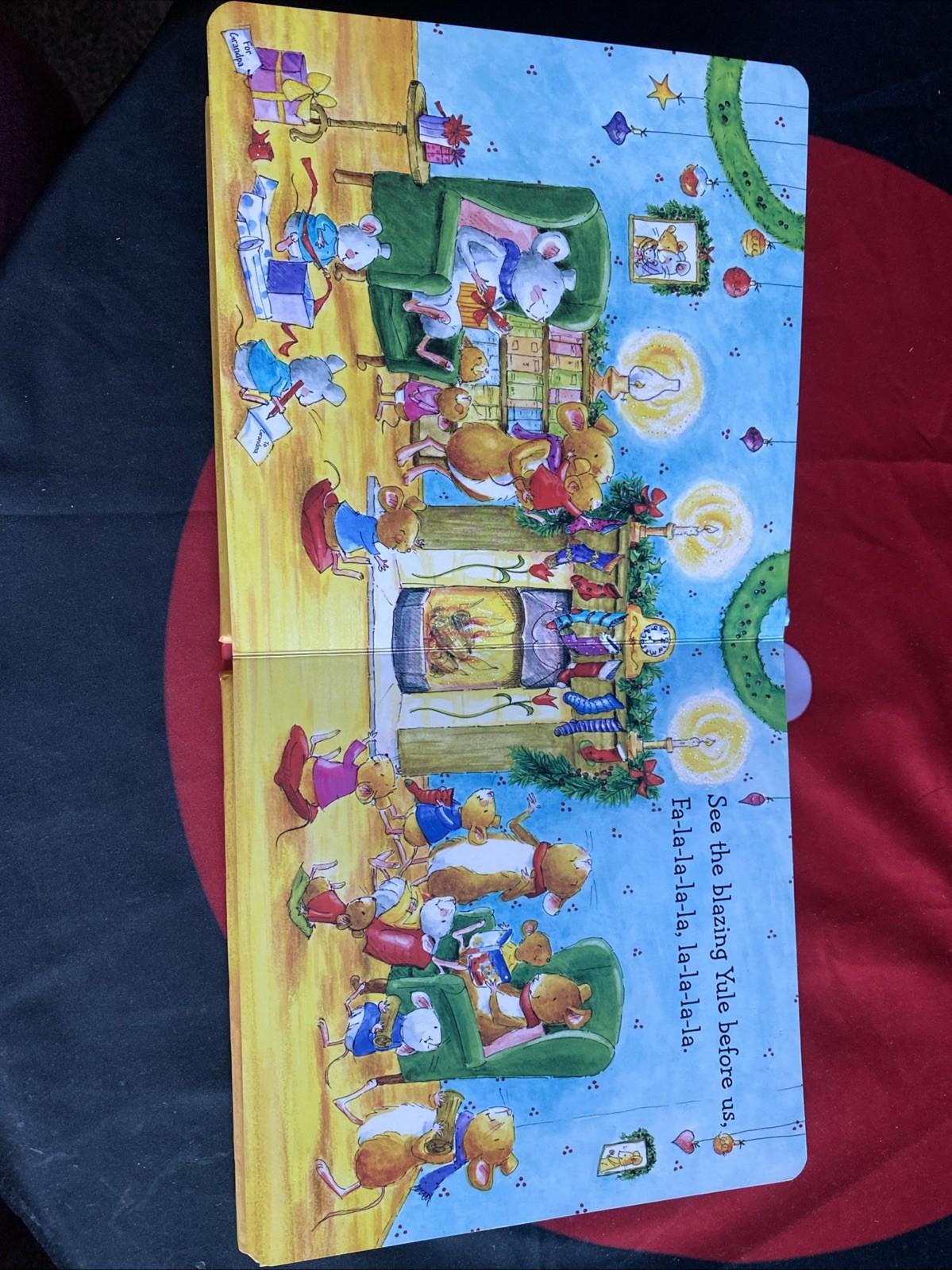 *KIDS🎅🏼 Deck the Halls by Veronica Vasylenko (2011, Pad Book) CHRISTMAS $12.25