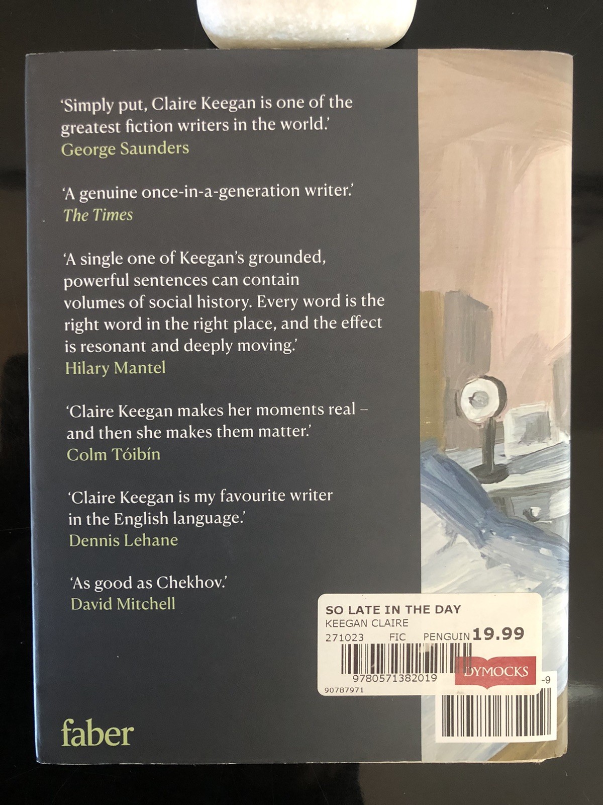 Claire Keegan So Late In The Day Faber&Faber 2023 First Ed/F.Print H/C D/J L/New