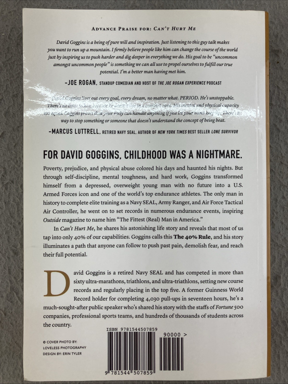 Cant Hurt Me: Master Your Mind and Defy the Odds – Clean Edition, Goggins, David