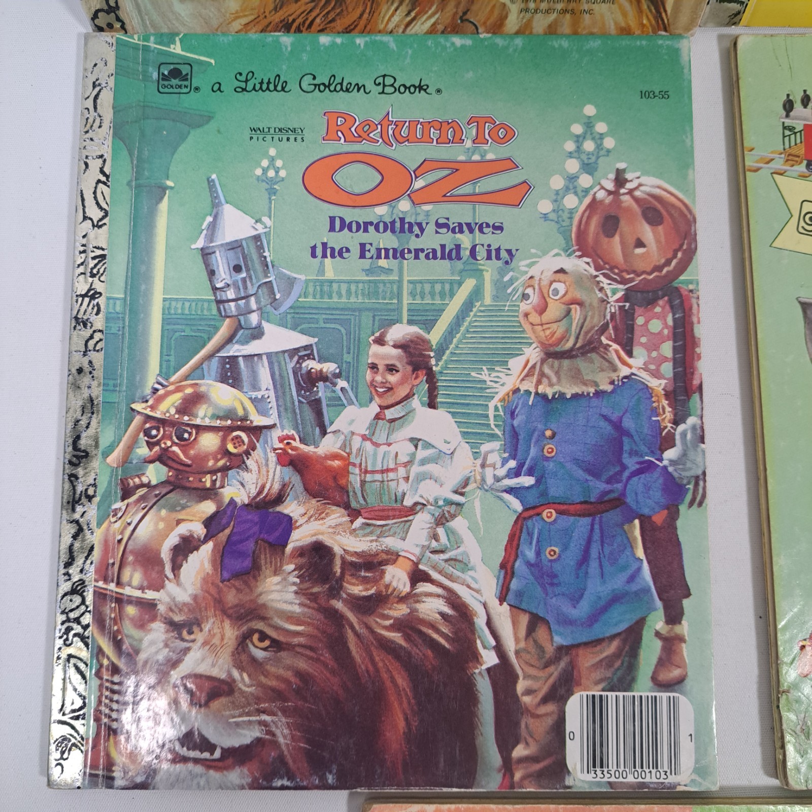 Vtg 8 Little Golden Books Benji Return Oz Heidi Raggedy Ann Duck Tale Bugs Howdy