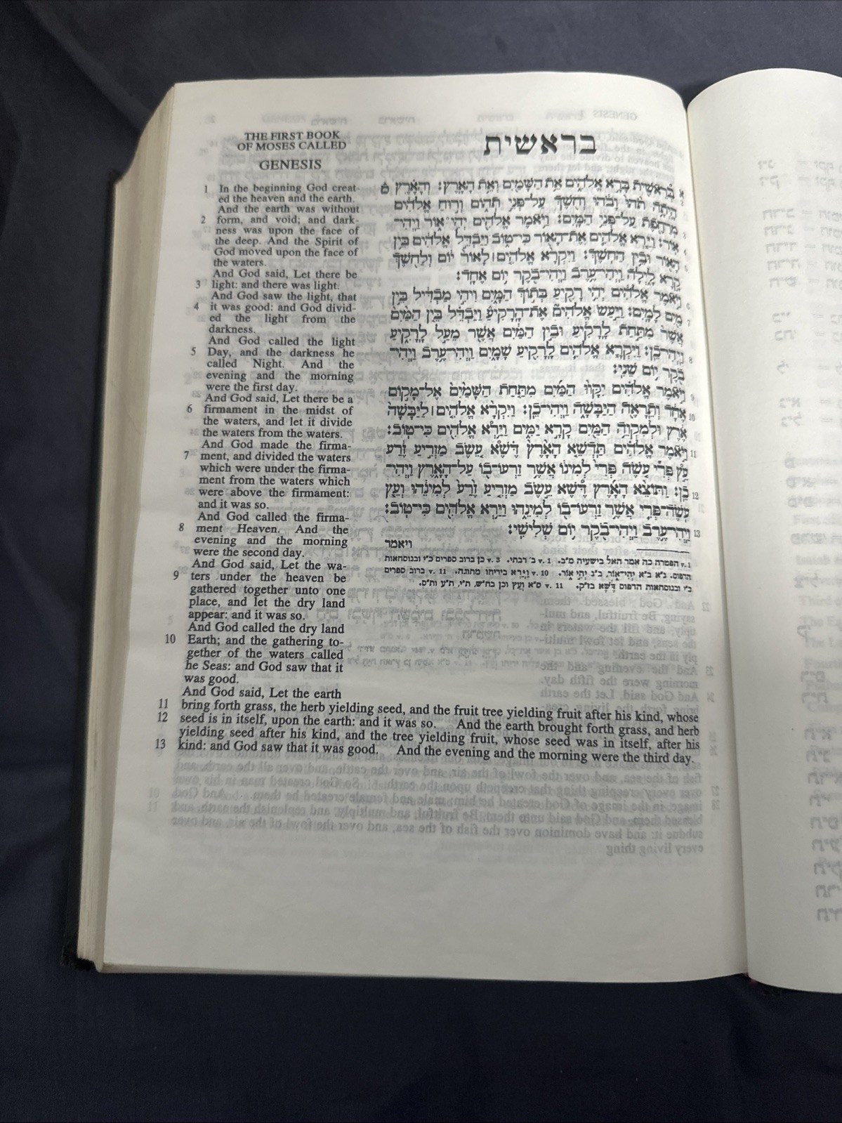 📓 1PCS The Holy Scriptures Bible 24 Books: Torah, Prophets, Ketuvim HEB & ENG