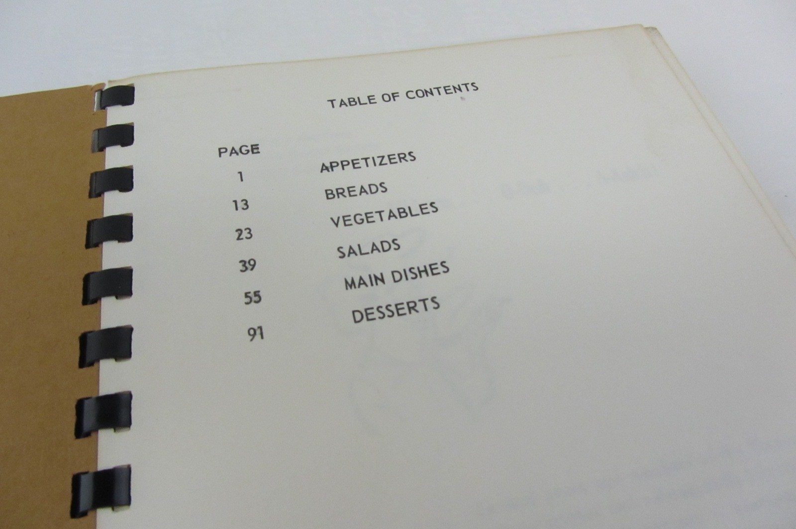Cookbook II, Toledo Dental Auxiliary 126 pages frozen fruit salad, Beef Roulades
