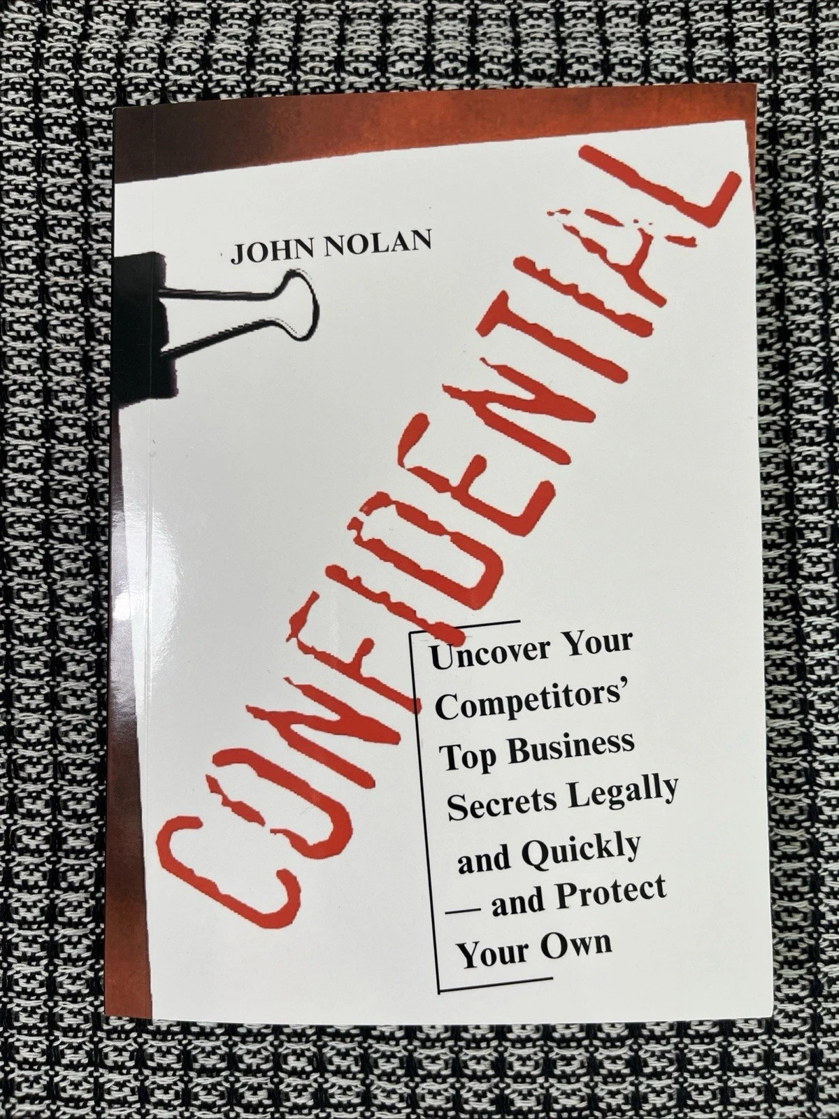 Perfect Book for Gift – Confidential, Paperback