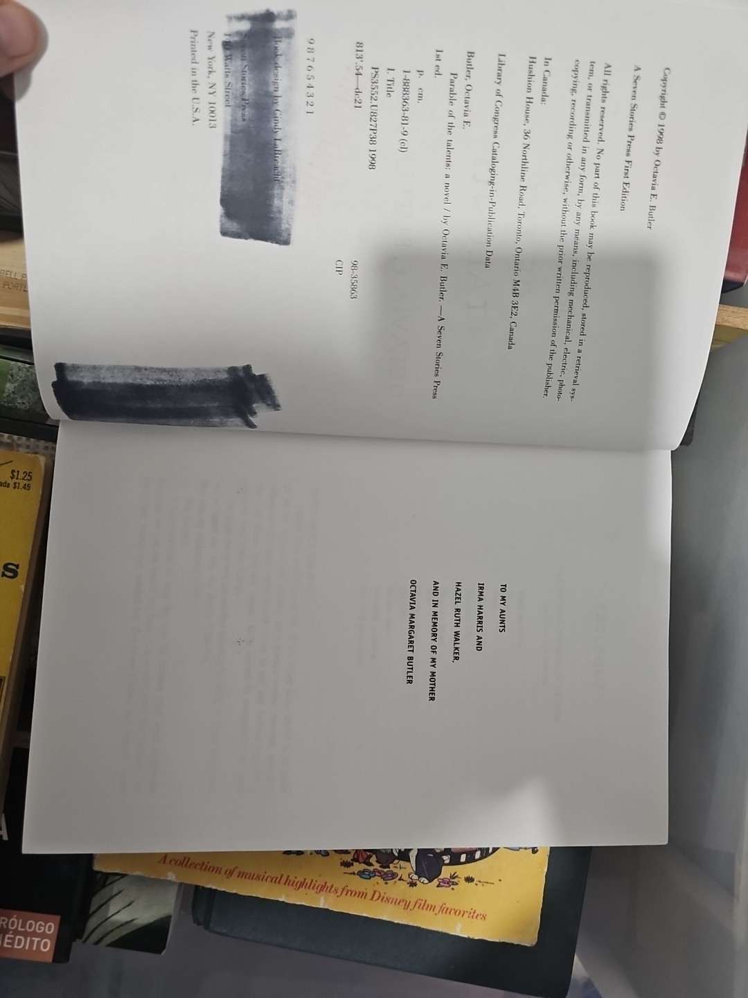 Parable of the Talents by Octavia E. Butler (2004, Hardcover)