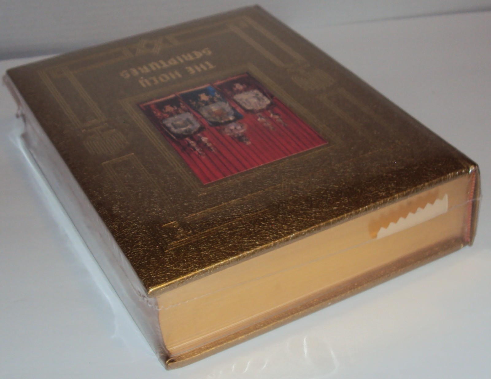 The Holy Scriptures Jewish Family Bible Masoretic Text Menorah Press Gold Sealed