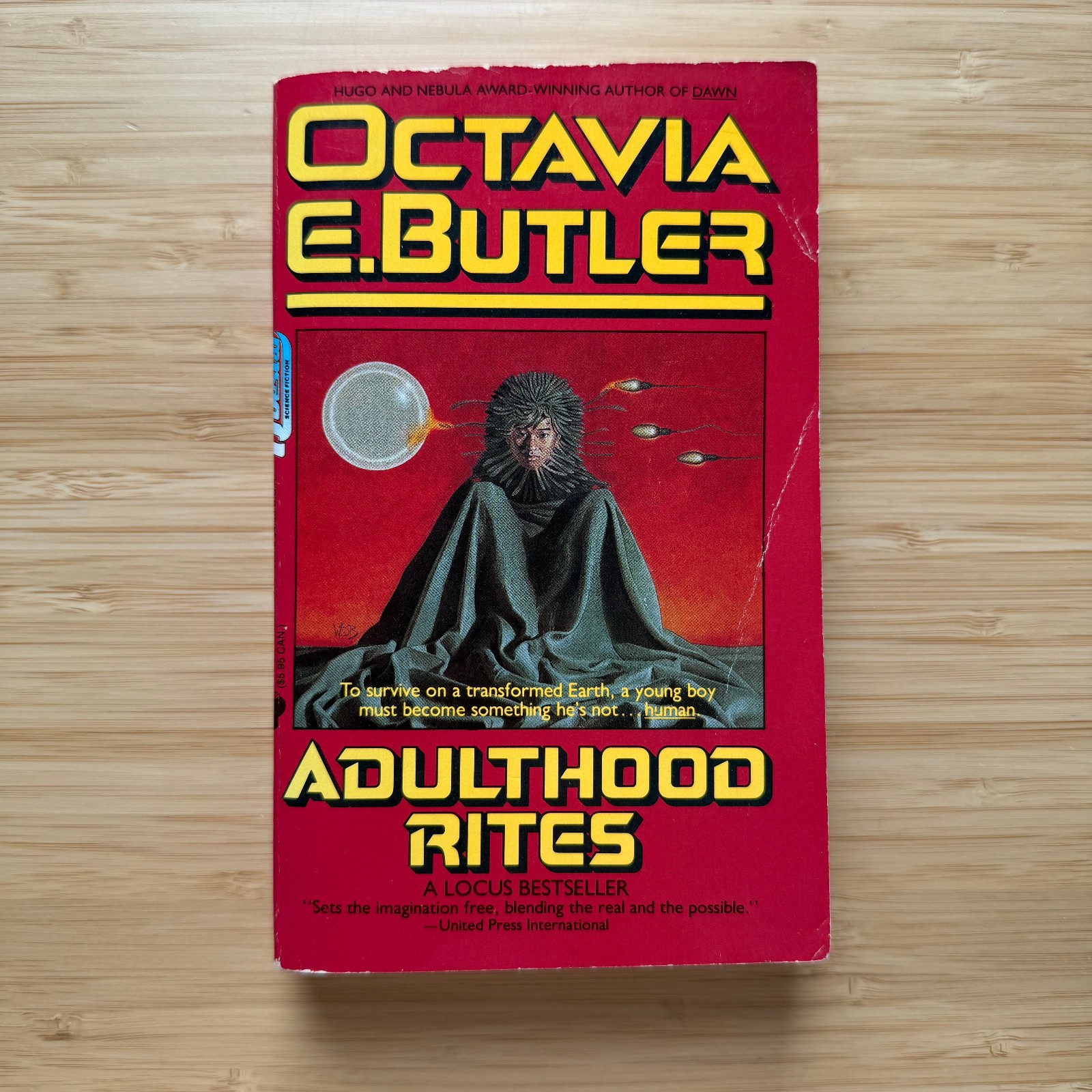 Adulthood Rites by Octavia E. Butler 1989 2nd PB Printing Questar Vintage SF
