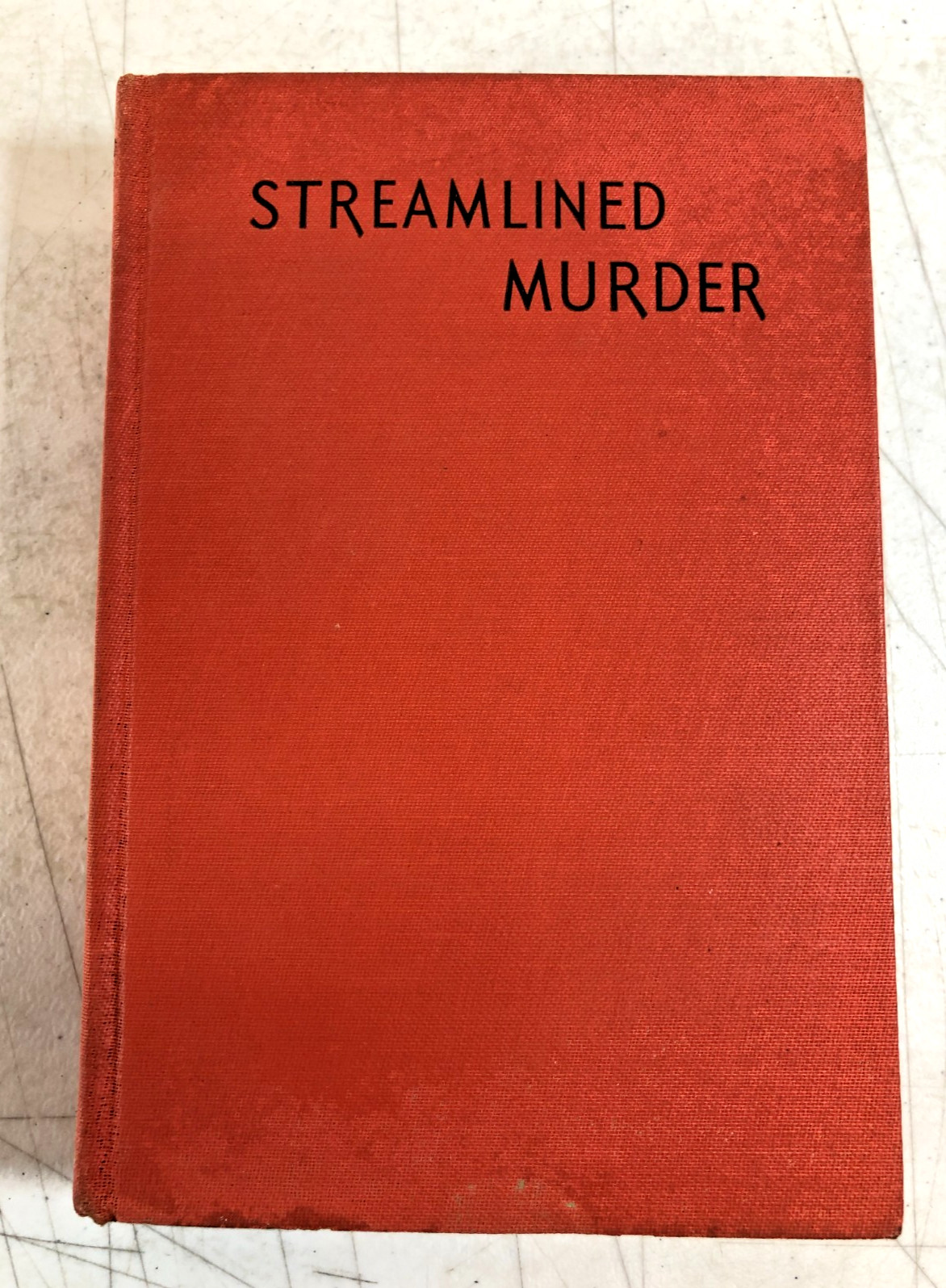 Streamlined Murder, Sue MacVeigh 1940, E-109