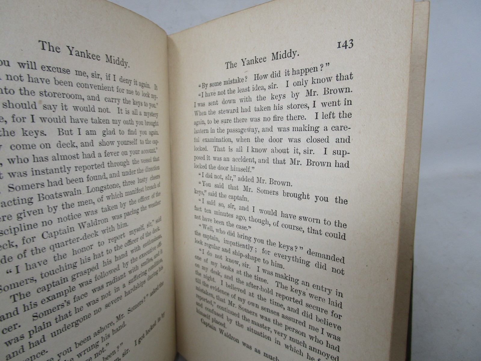 Yankee Middy or The Adventures of a Naval Officer By Oliver Optic