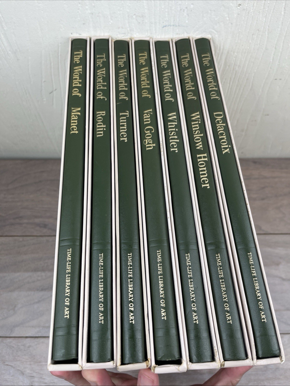 Time-Life Library of Art Lot Of 14 Volumes in Slipcases Picasso Rembrandt Manet