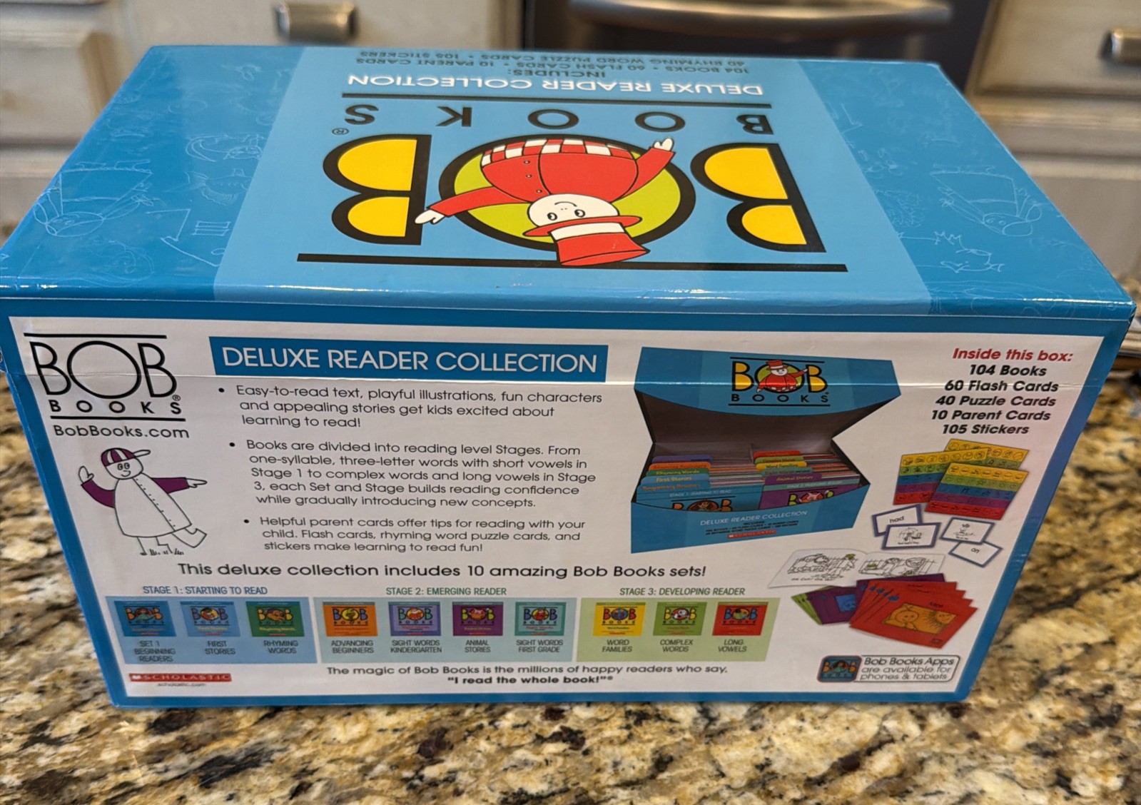 BOB Books Deluxe Reader Collection 104 books and more -Like NEW-Complete