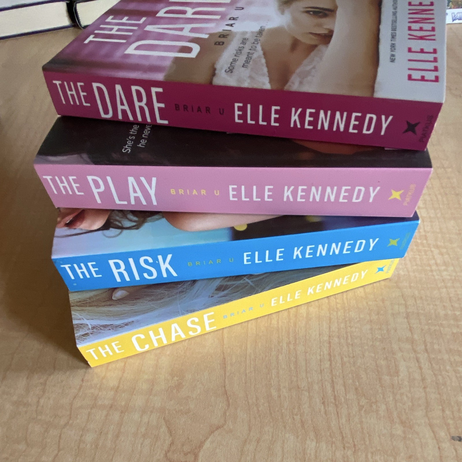 Elle Kennedy Briar U PB Lot: The Risk/The Chase/The Dare/The Play, Piatkus