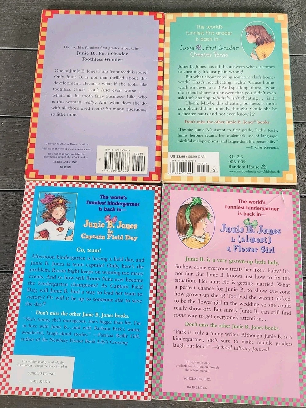 Lot of 16 Vintage 1990s-2000s Junie B. Jones By Barbara Park Softcover Books